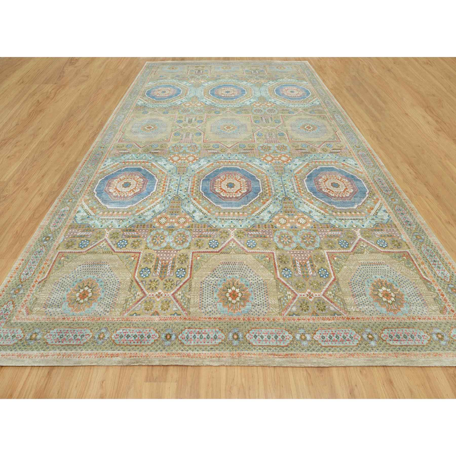 Mamluk-Hand-Knotted-Rug-453445