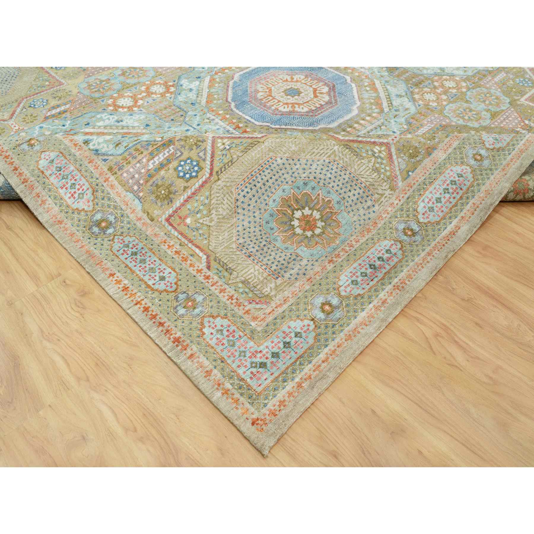 Mamluk-Hand-Knotted-Rug-453445
