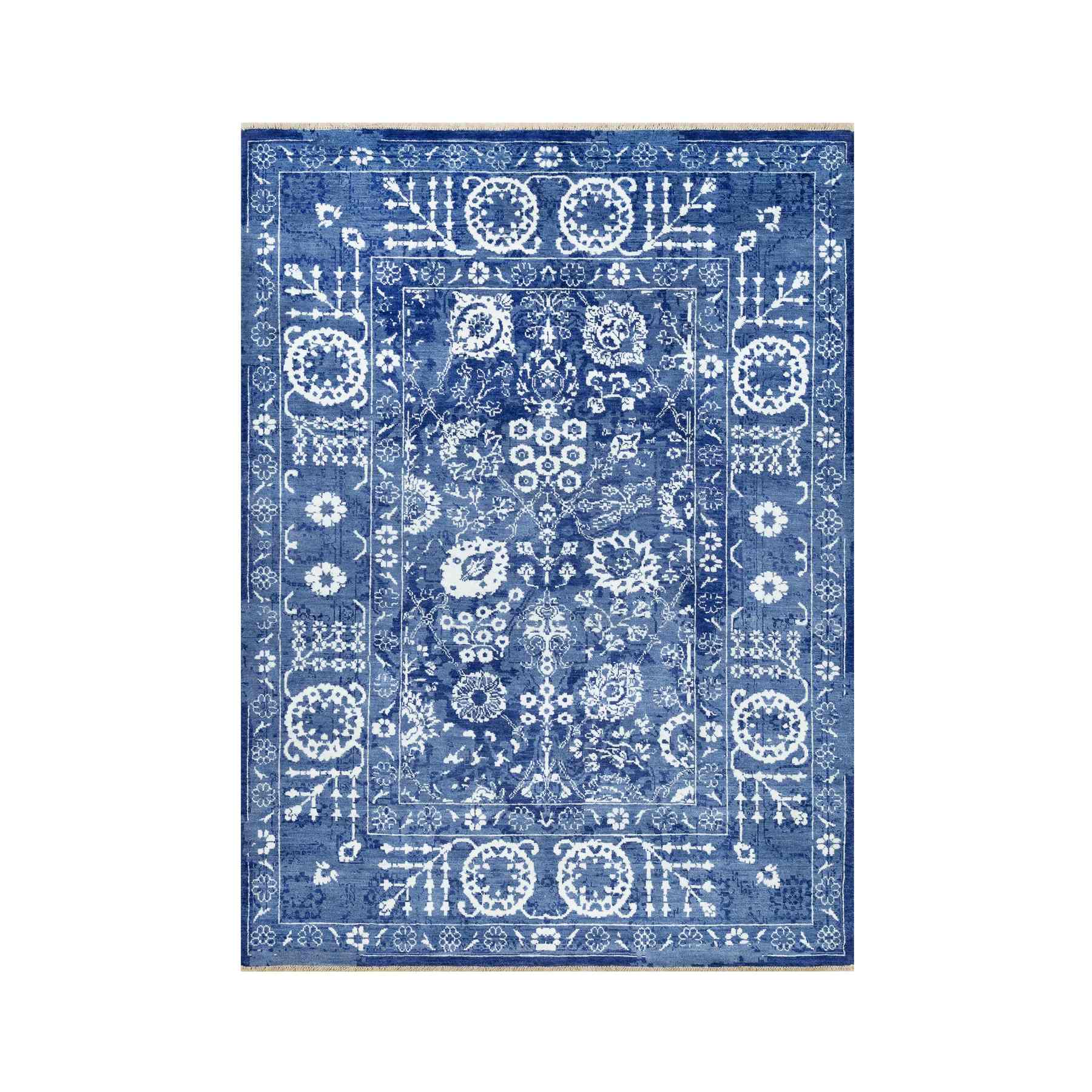 Transitional-Hand-Knotted-Rug-453365