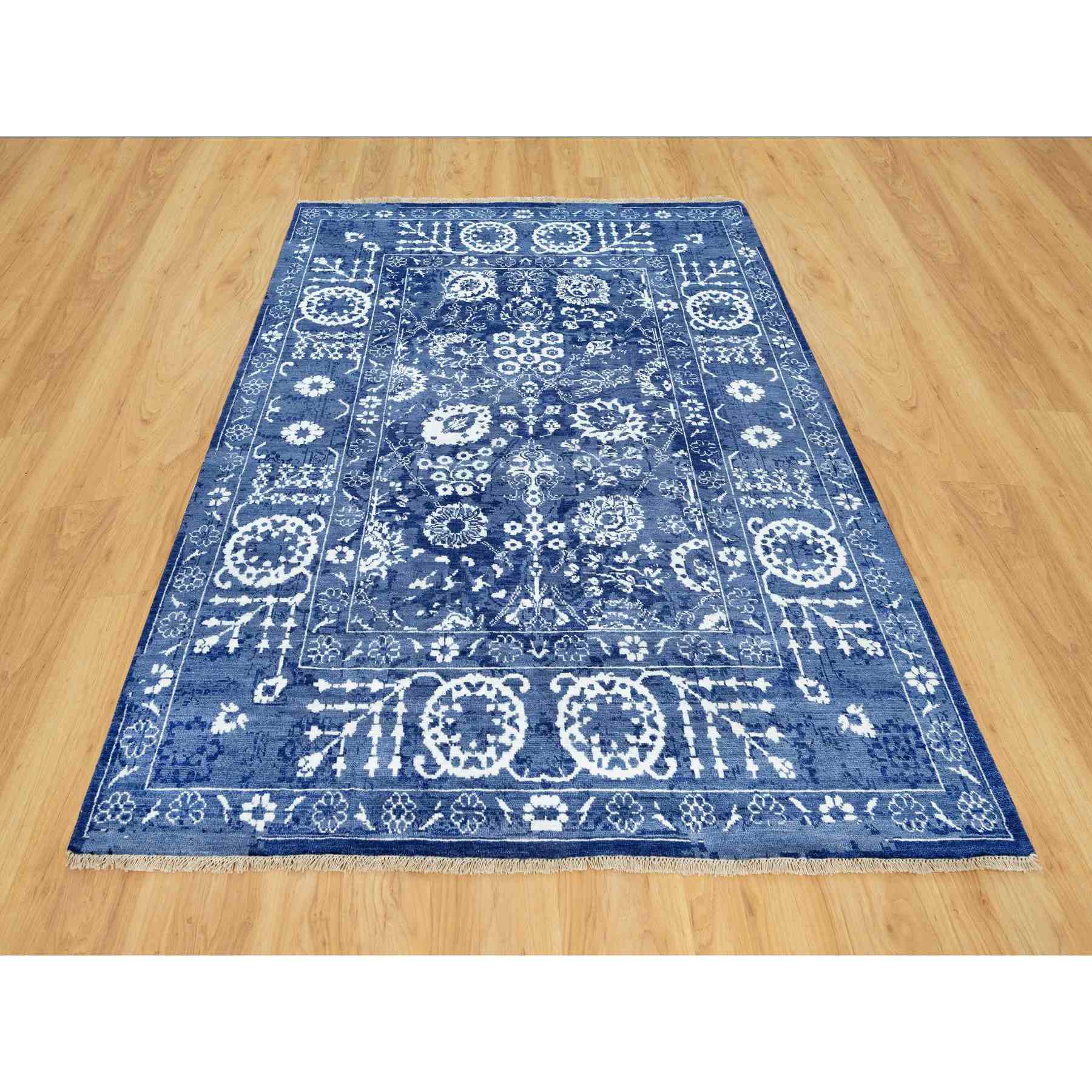 Transitional-Hand-Knotted-Rug-453365