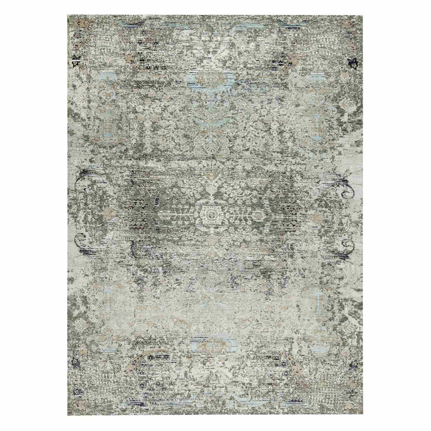 Transitional-Hand-Knotted-Rug-453395