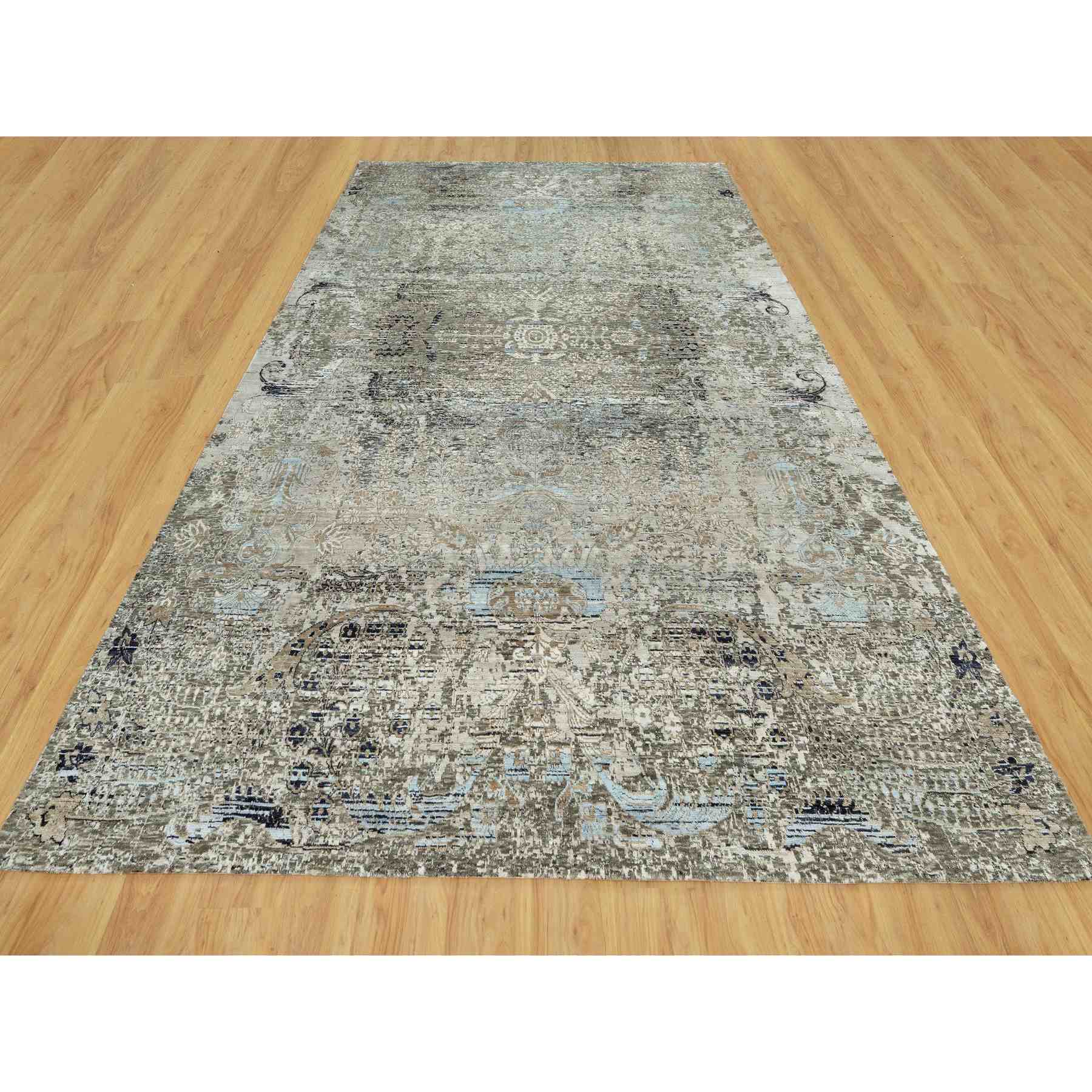 Transitional-Hand-Knotted-Rug-453395