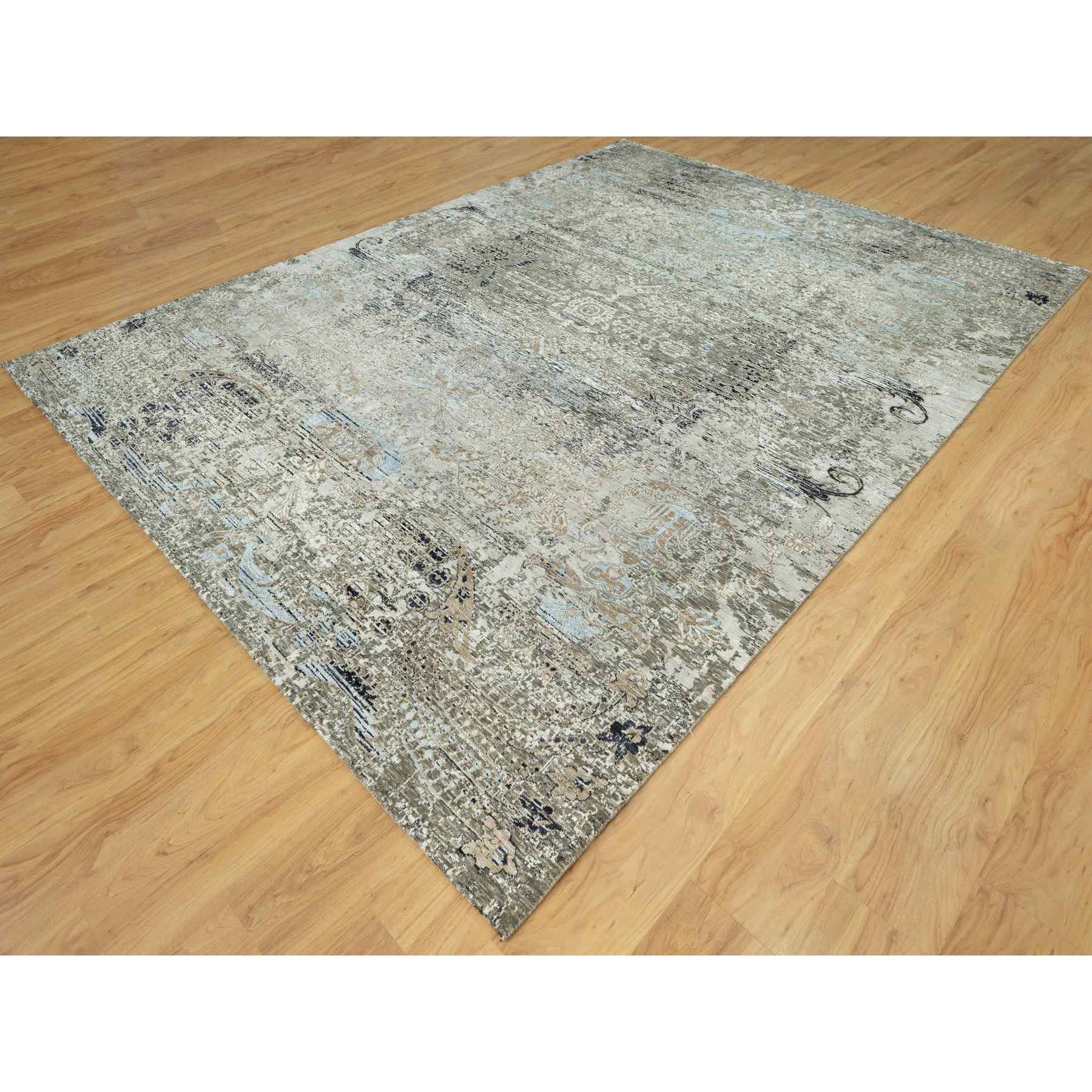 Transitional-Hand-Knotted-Rug-453395