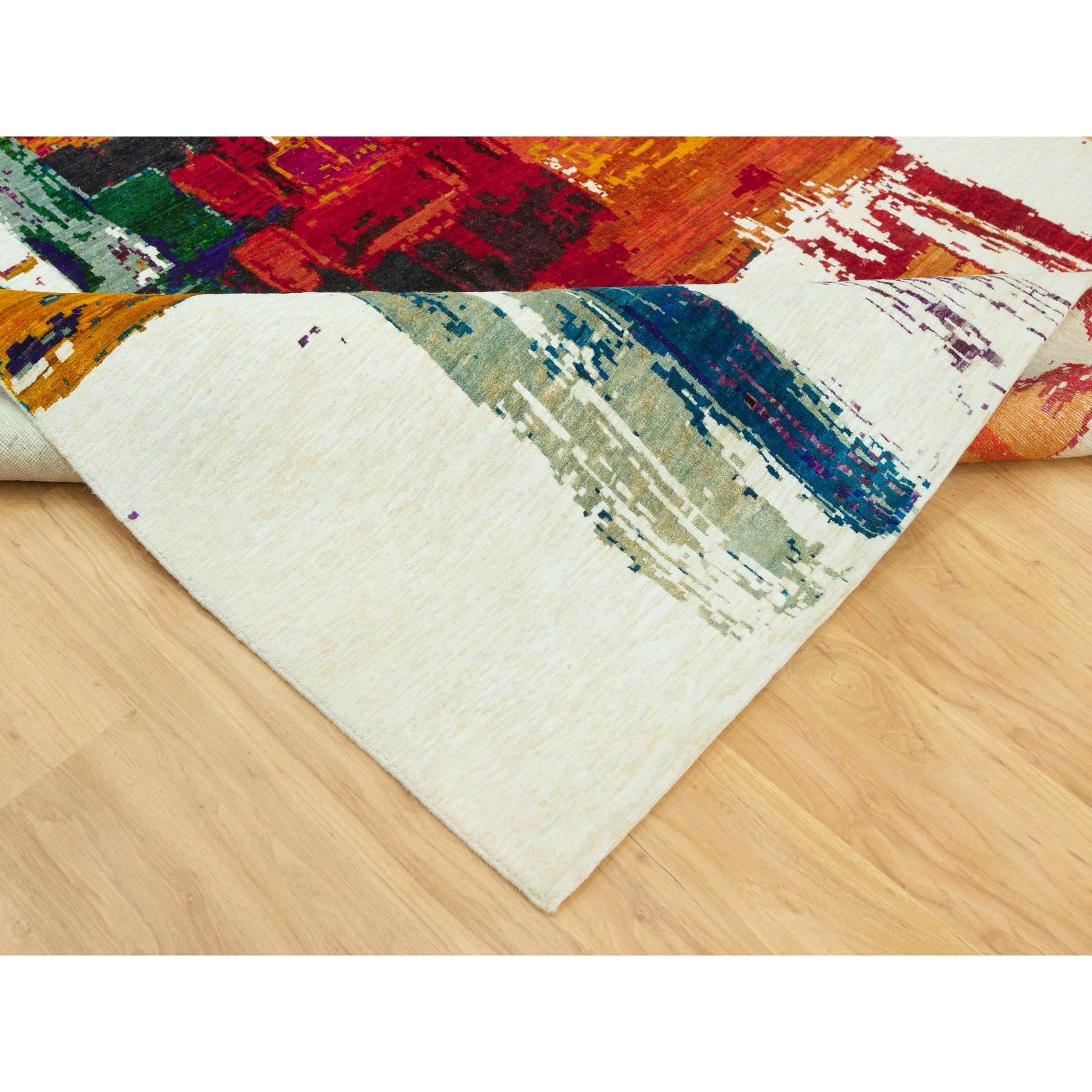 Transitional-Hand-Knotted-Rug-453500