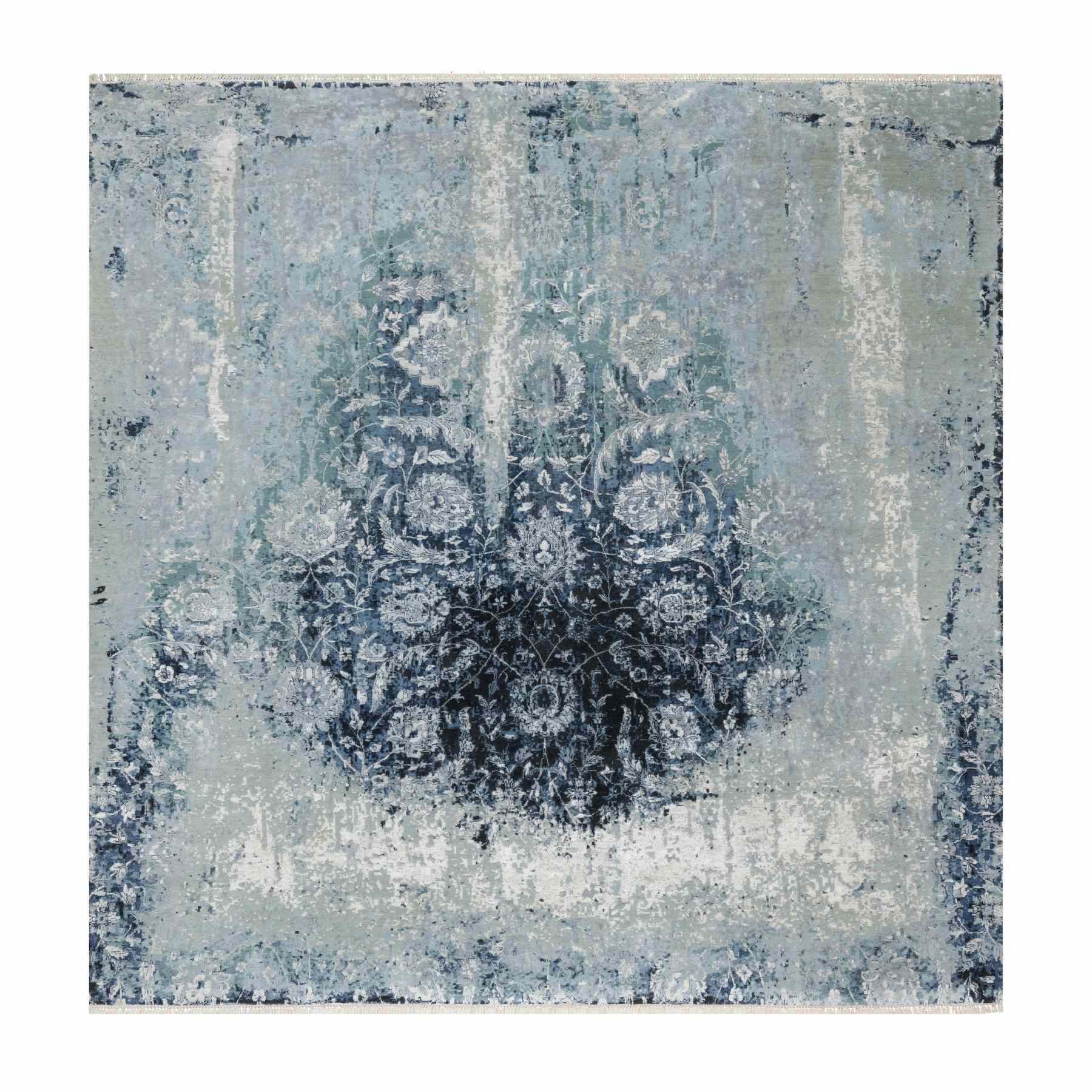 Transitional-Hand-Knotted-Rug-454100