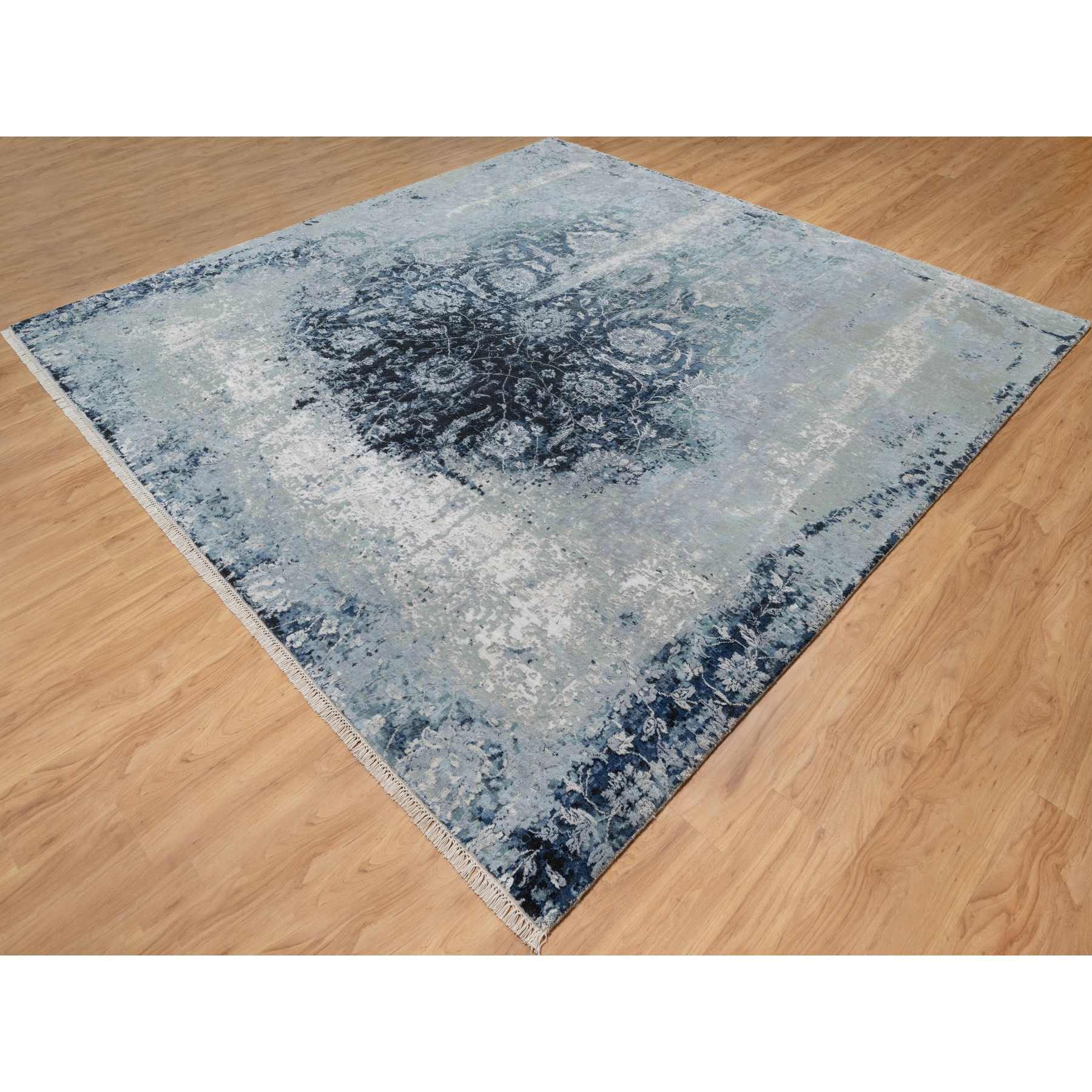 Transitional-Hand-Knotted-Rug-454100