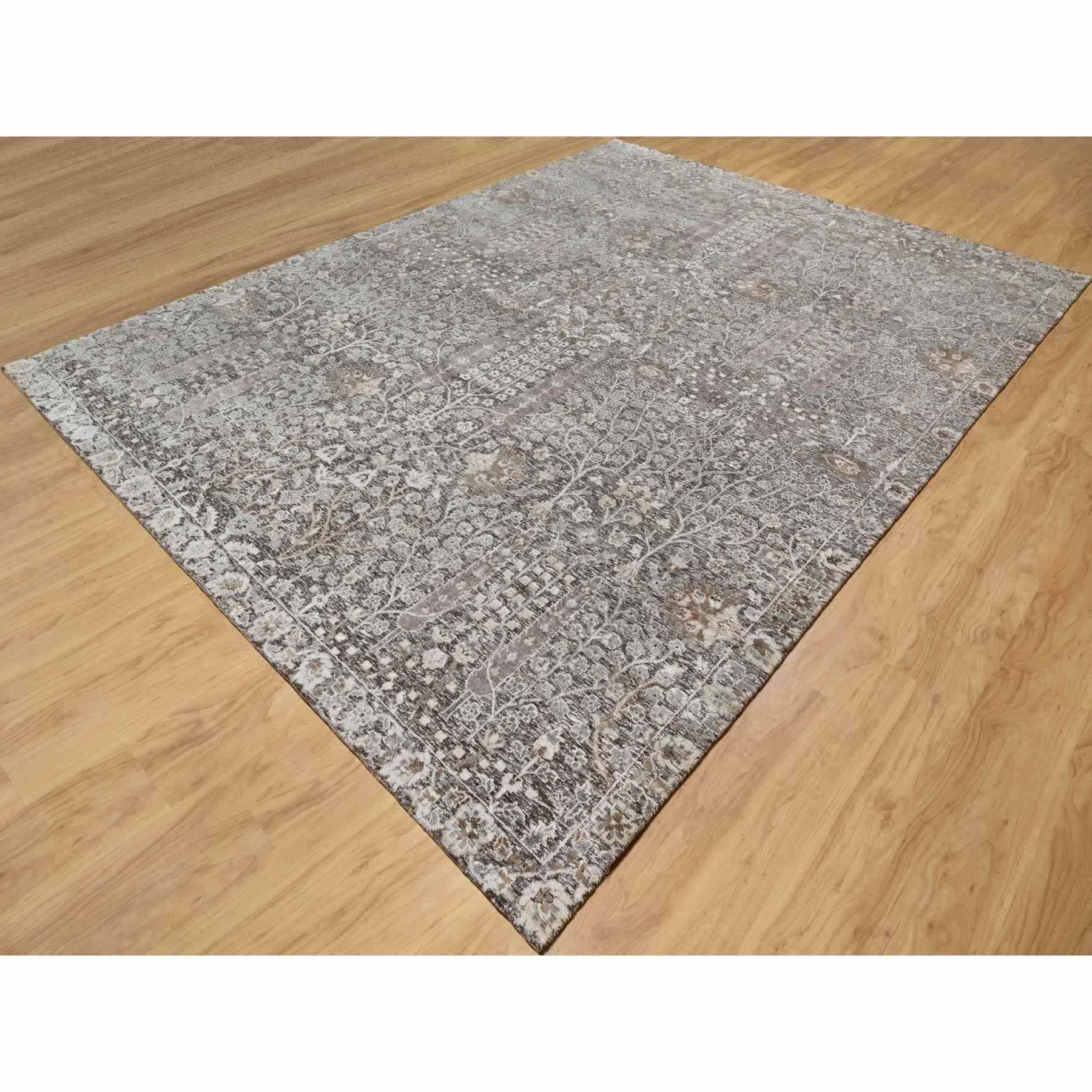 Transitional-Hand-Knotted-Rug-454700