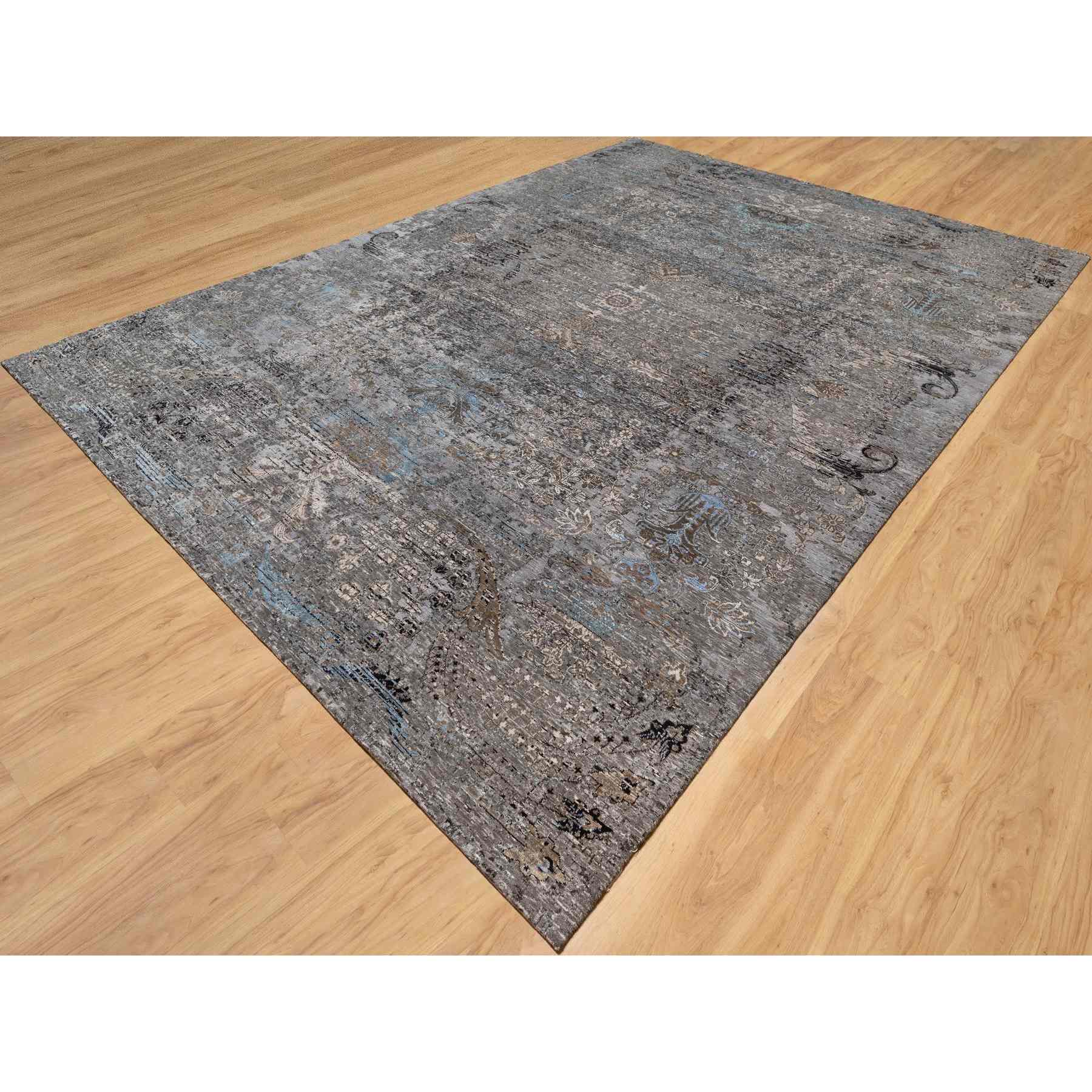 Transitional-Hand-Knotted-Rug-454770