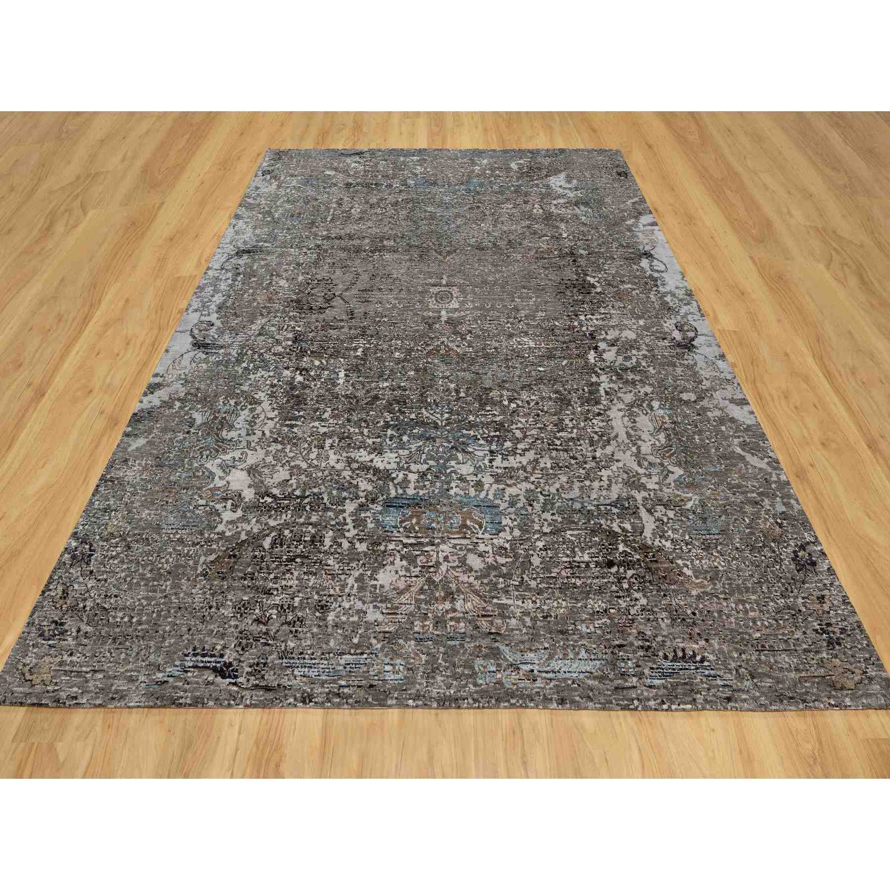 Transitional-Hand-Knotted-Rug-454775