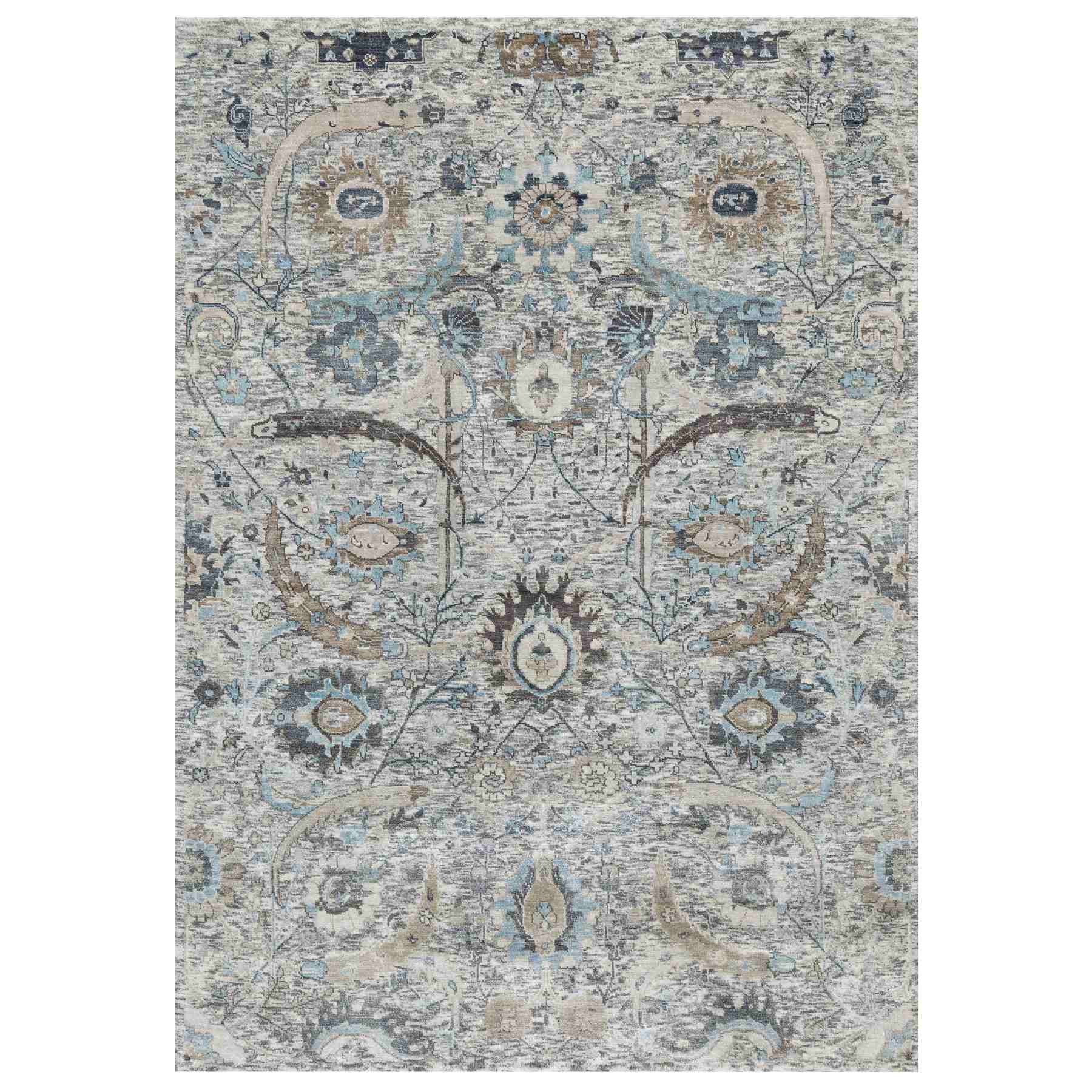 Transitional-Hand-Knotted-Rug-454845