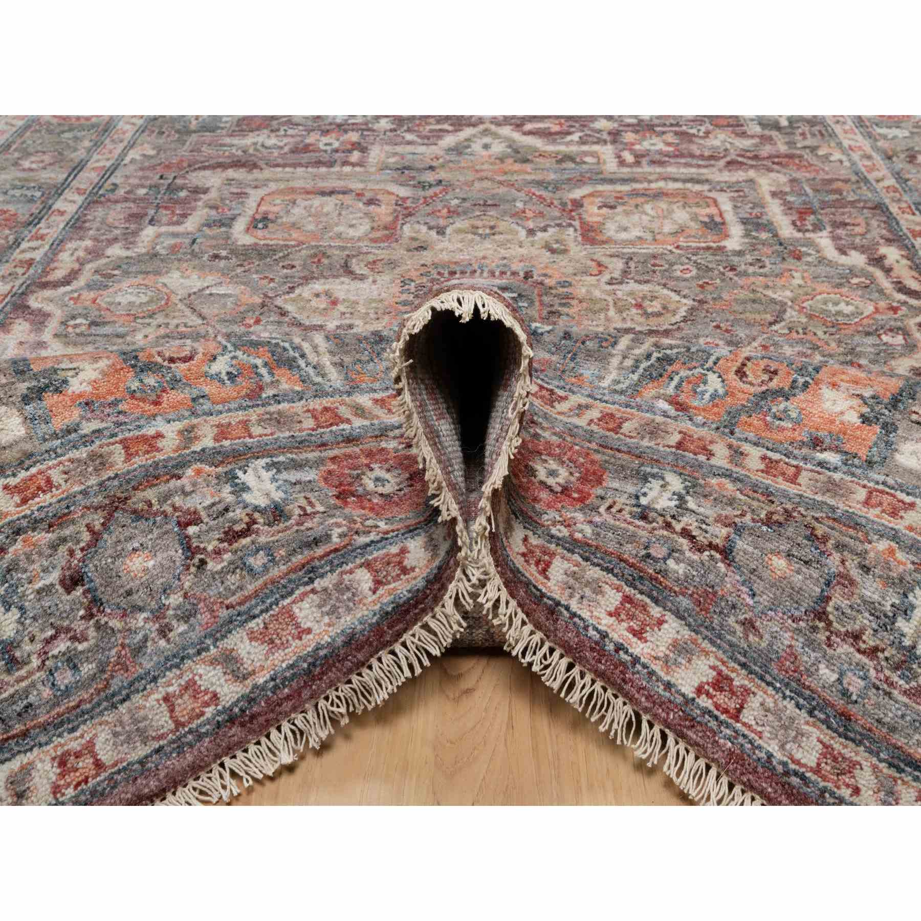 Tribal-Geometric-Hand-Knotted-Rug-454020