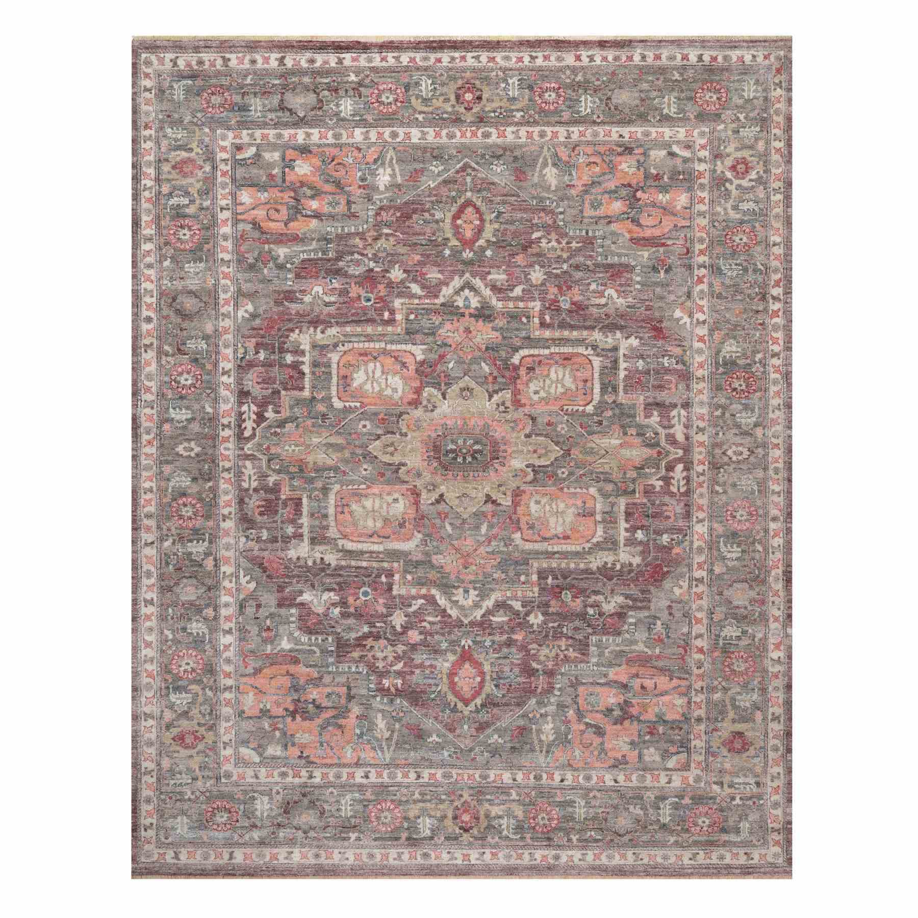 Tribal-Geometric-Hand-Knotted-Rug-454120