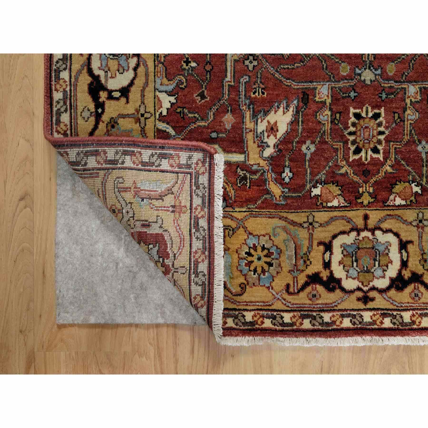 Heriz-Hand-Knotted-Rug-455400