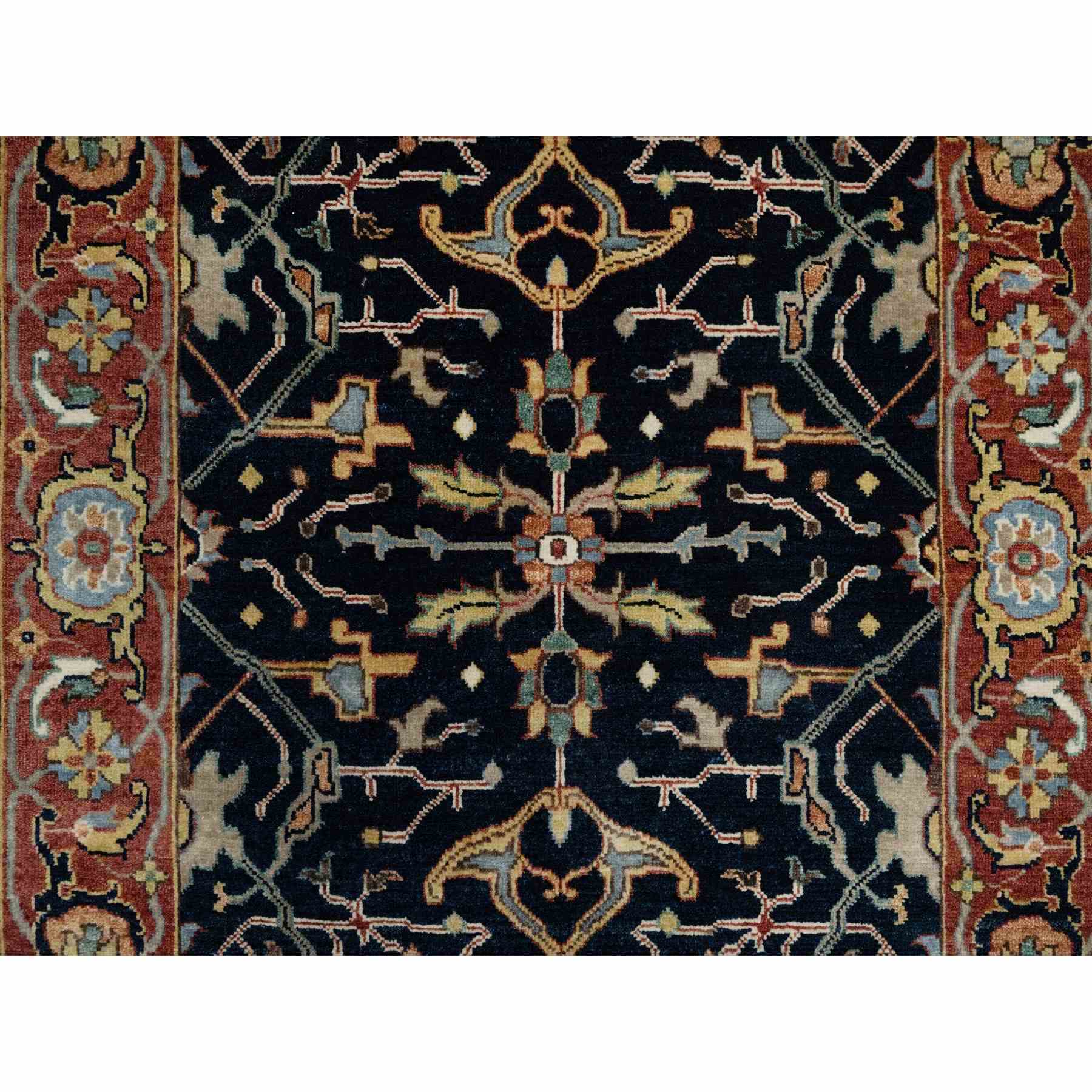 Heriz-Hand-Knotted-Rug-455410