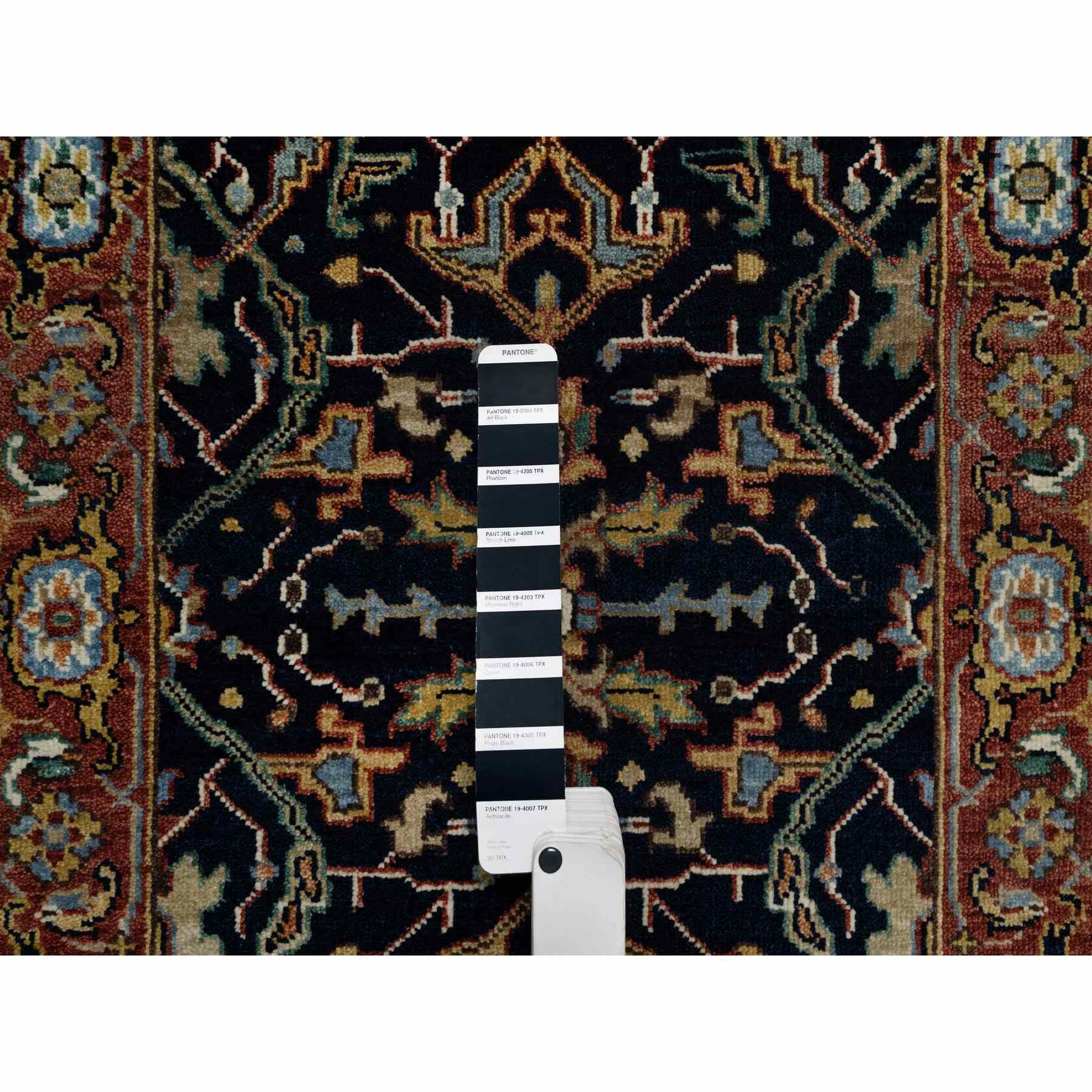 Heriz-Hand-Knotted-Rug-455415