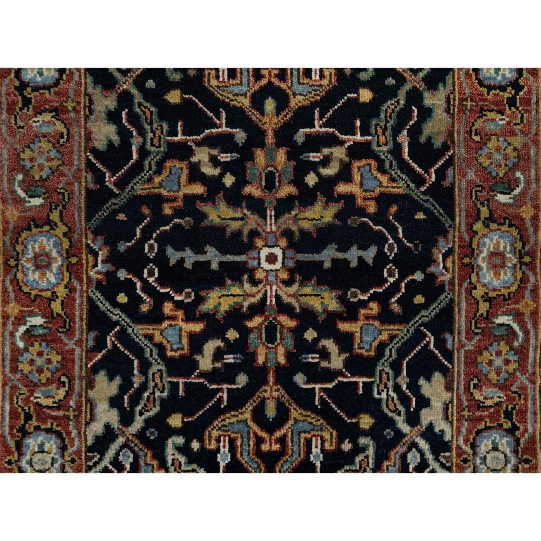 Heriz-Hand-Knotted-Rug-455415