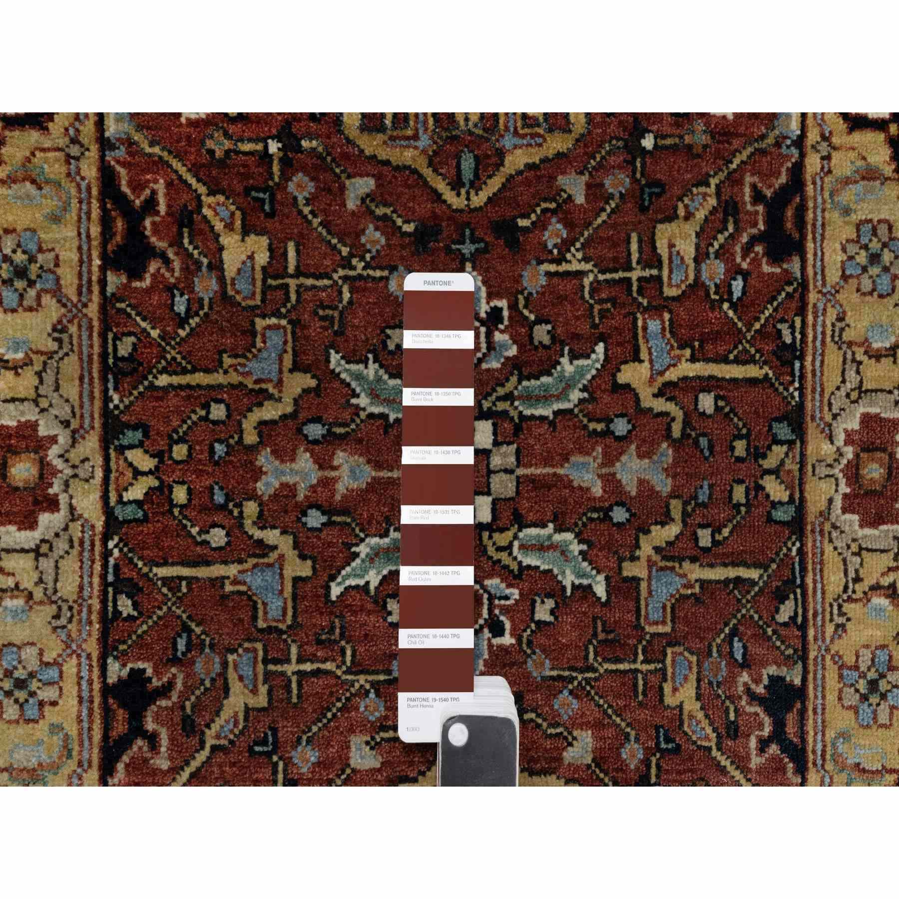 Heriz-Hand-Knotted-Rug-455425