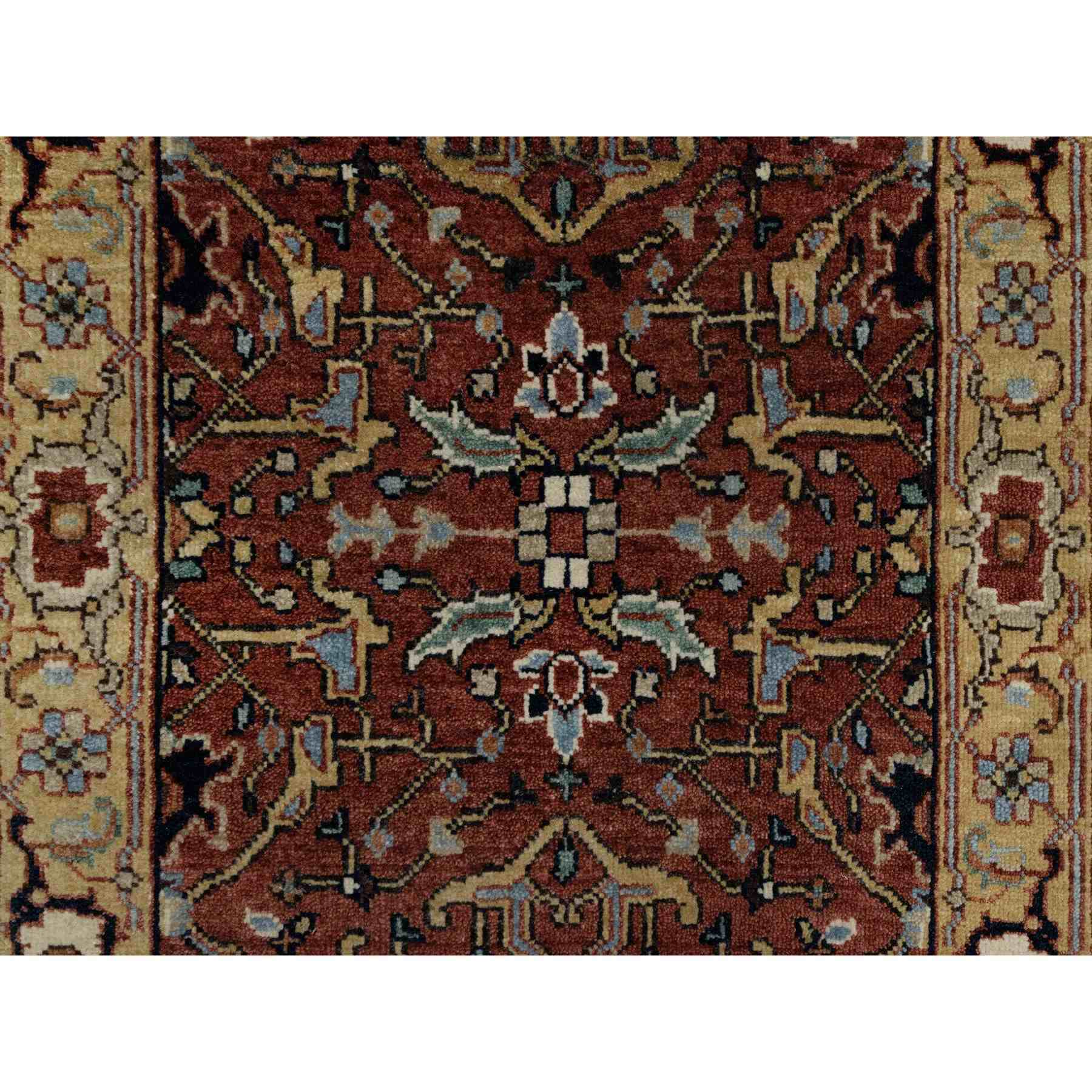 Heriz-Hand-Knotted-Rug-455425