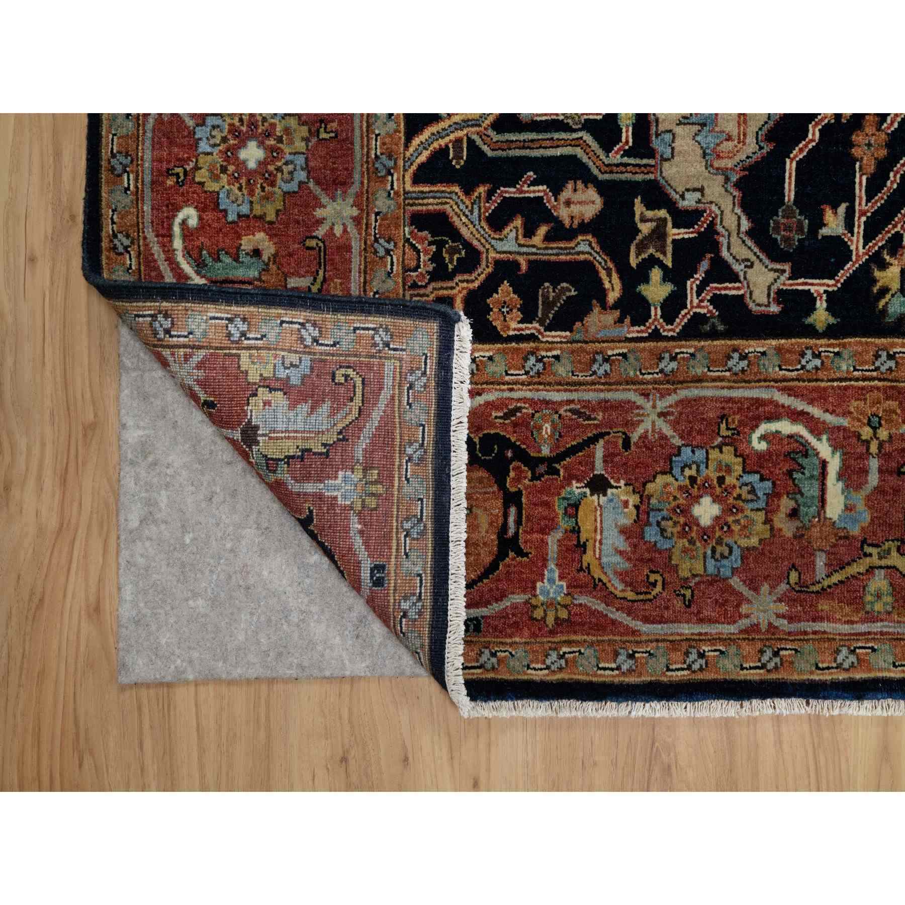 Heriz-Hand-Knotted-Rug-455430