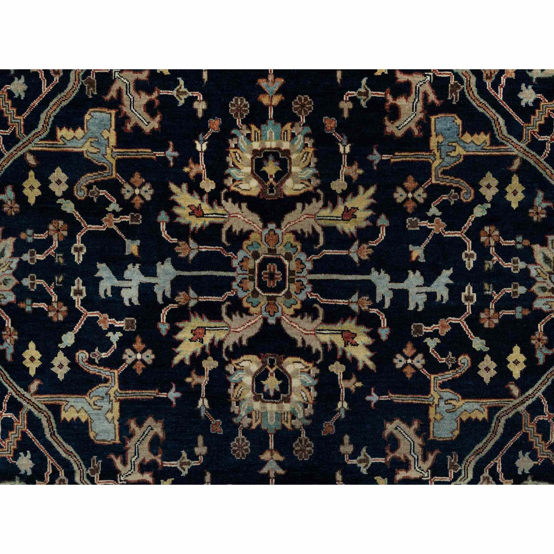 Heriz-Hand-Knotted-Rug-455430