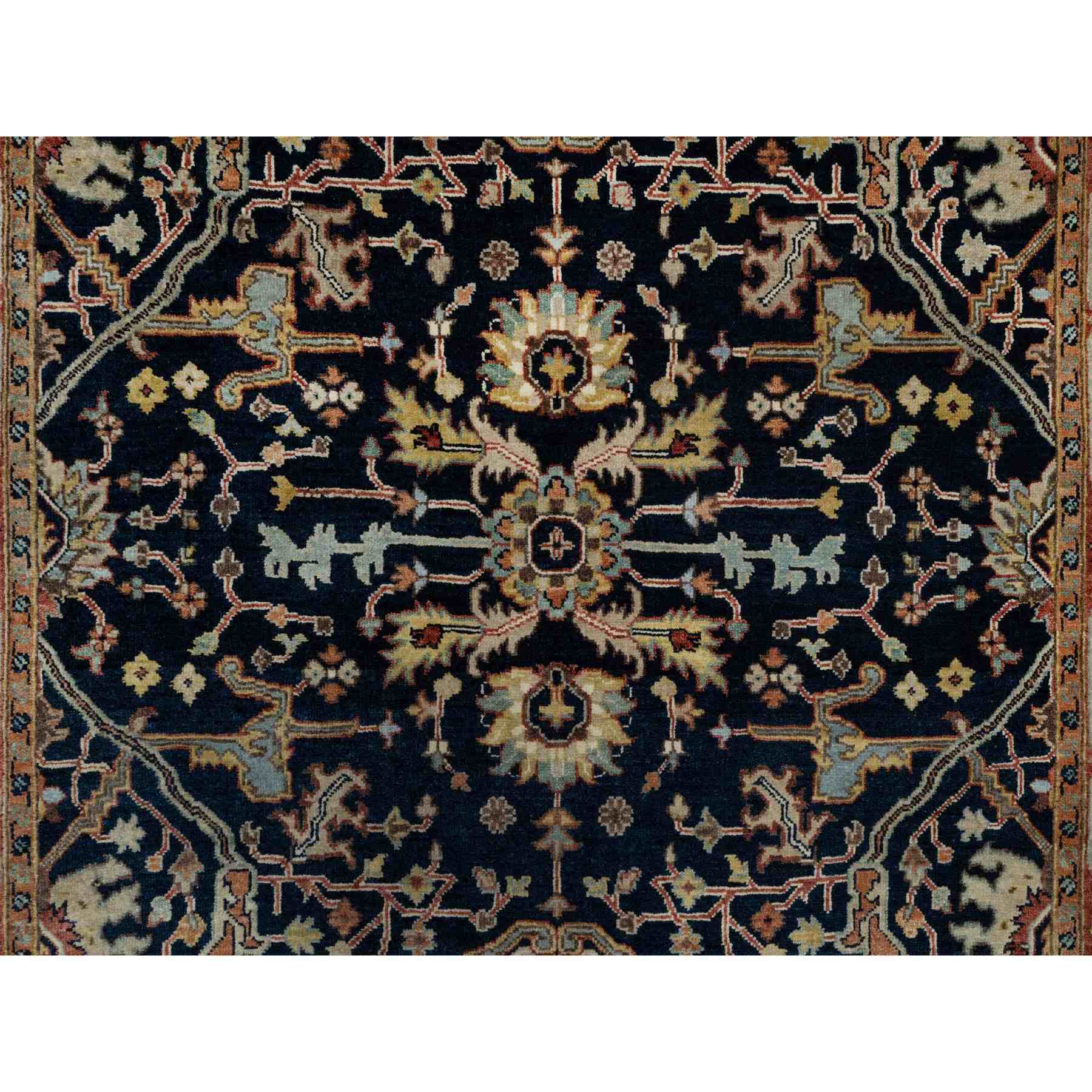 Heriz-Hand-Knotted-Rug-455435