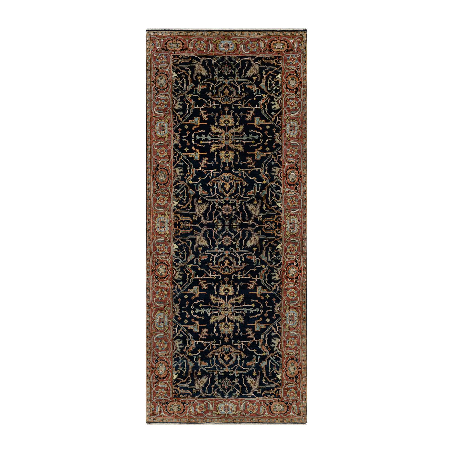 Heriz-Hand-Knotted-Rug-455440