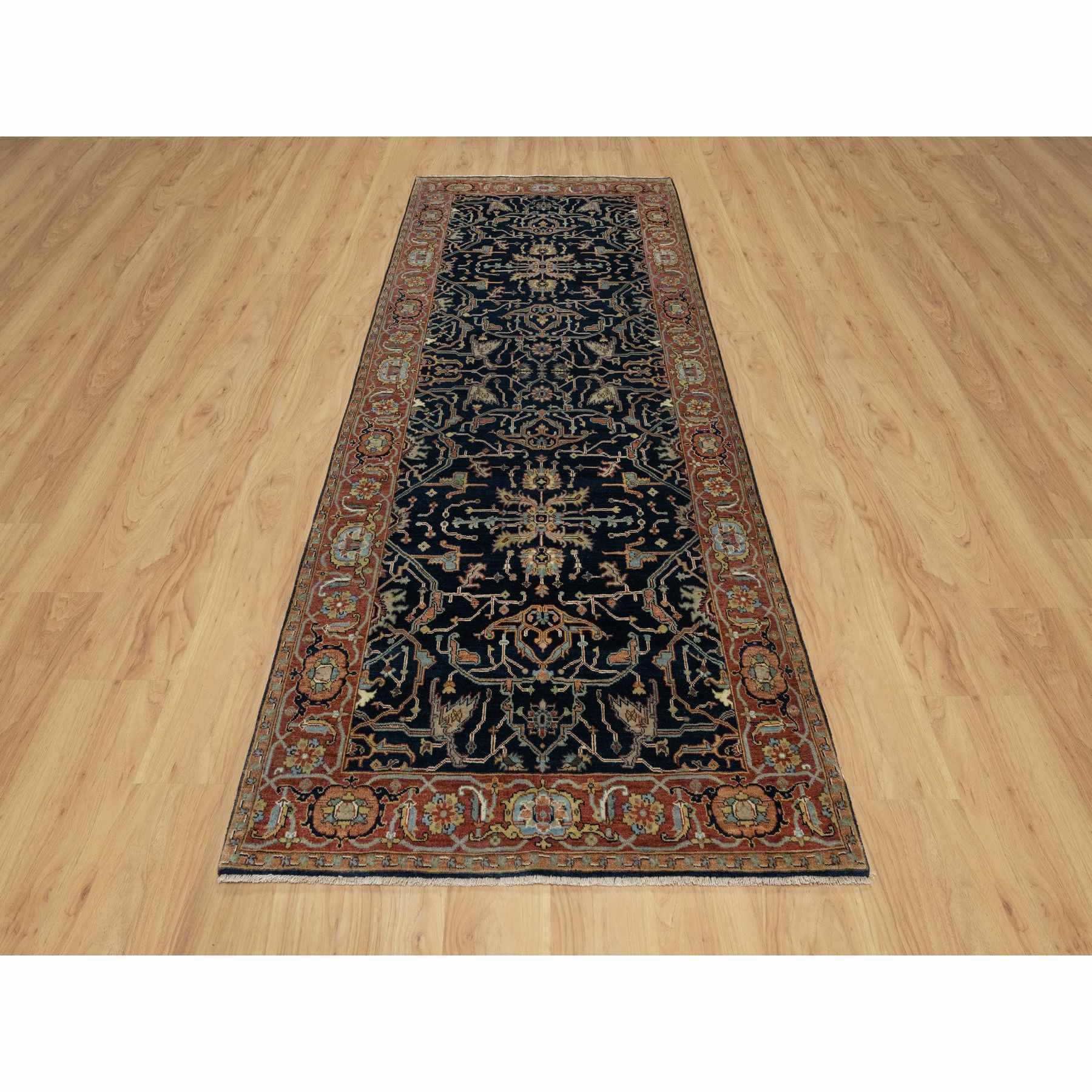 Heriz-Hand-Knotted-Rug-455440