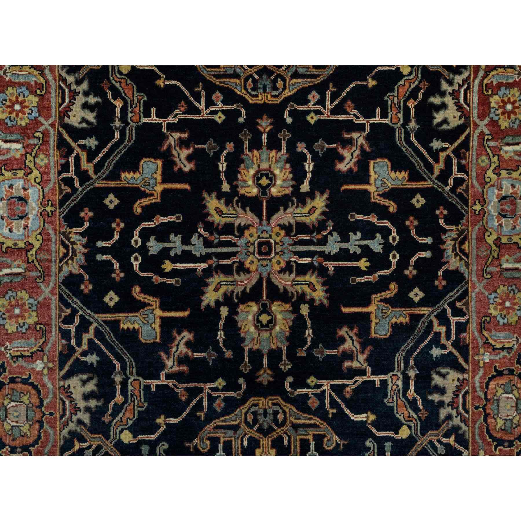 Heriz-Hand-Knotted-Rug-455440