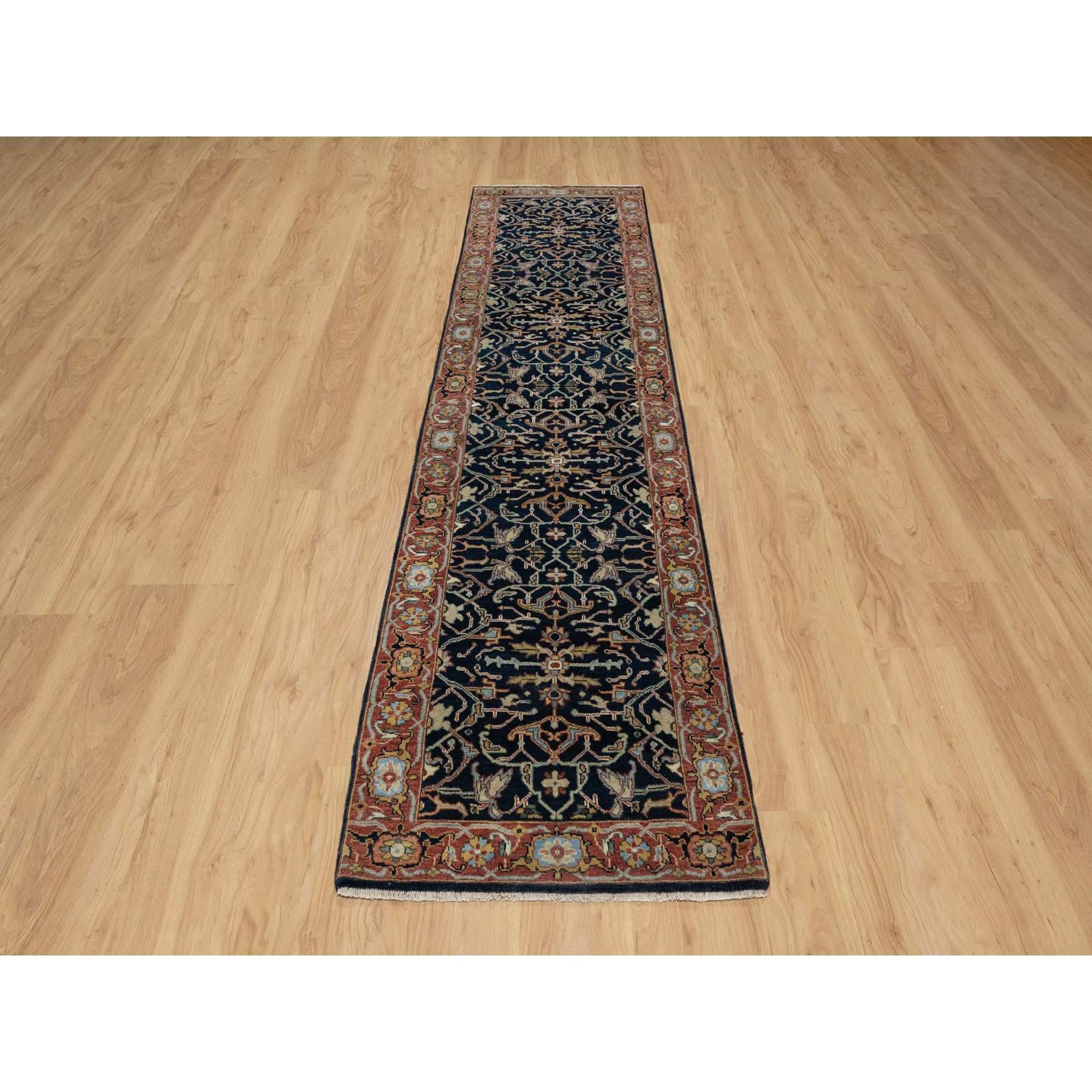 Heriz-Hand-Knotted-Rug-455445