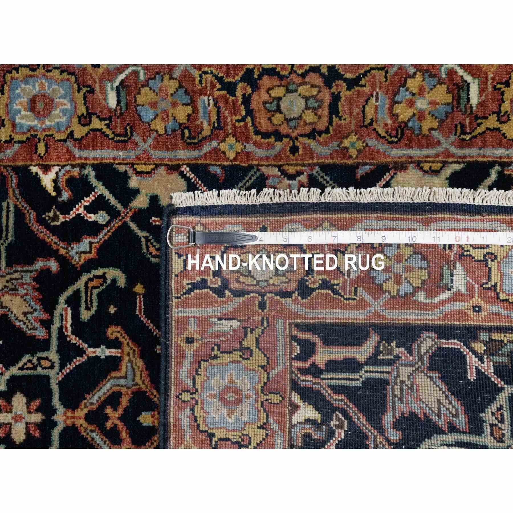 Heriz-Hand-Knotted-Rug-455445