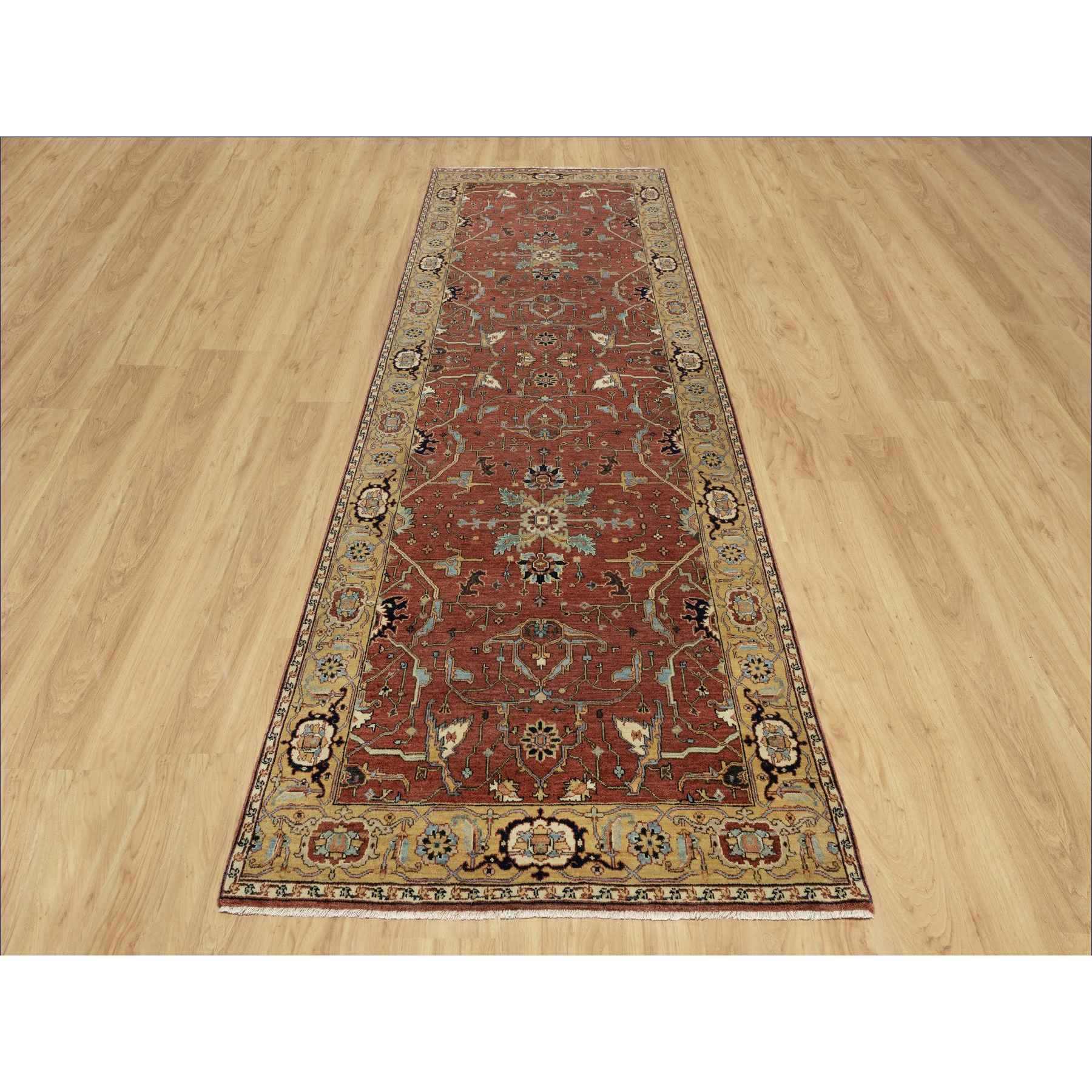 Heriz-Hand-Knotted-Rug-455450