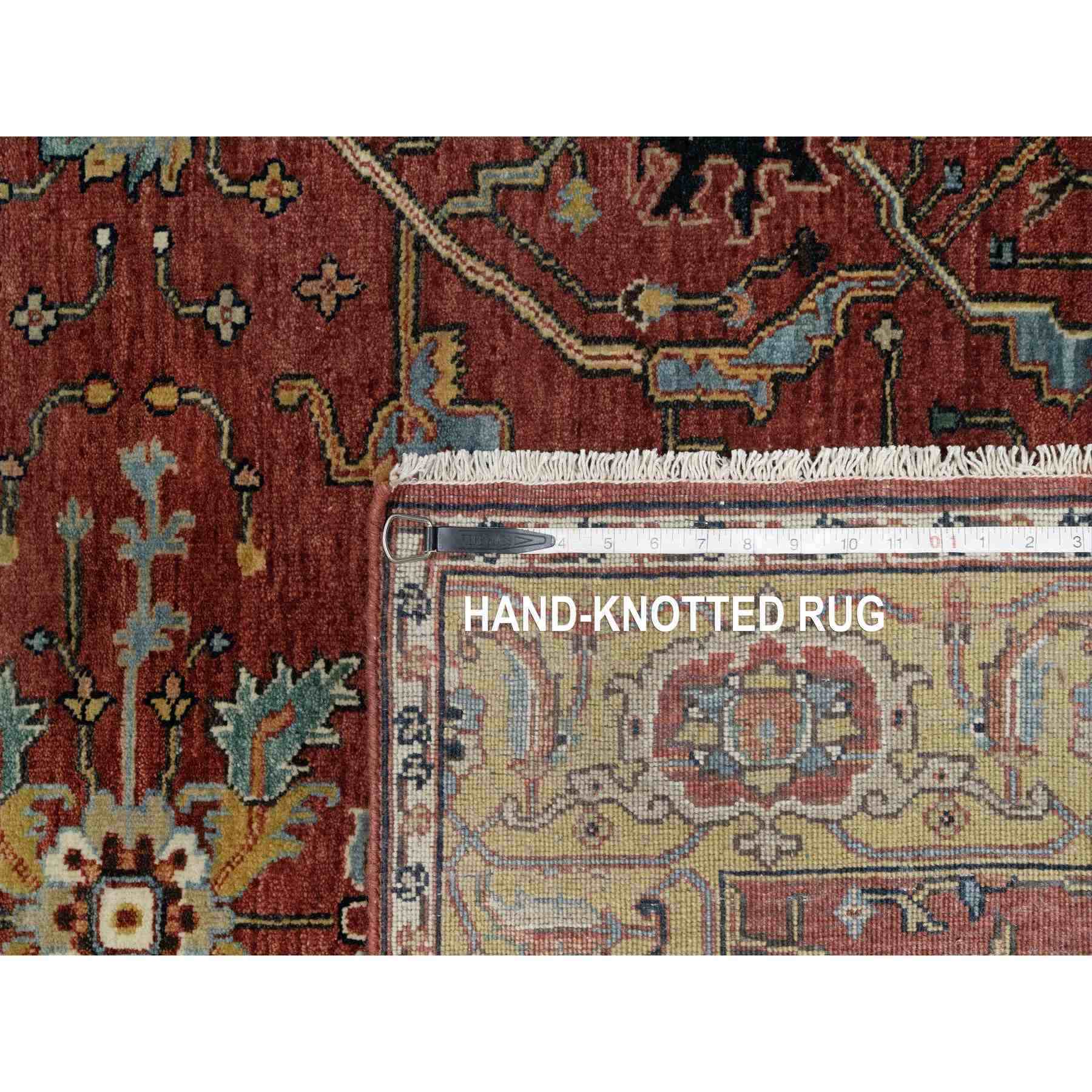 Heriz-Hand-Knotted-Rug-455450