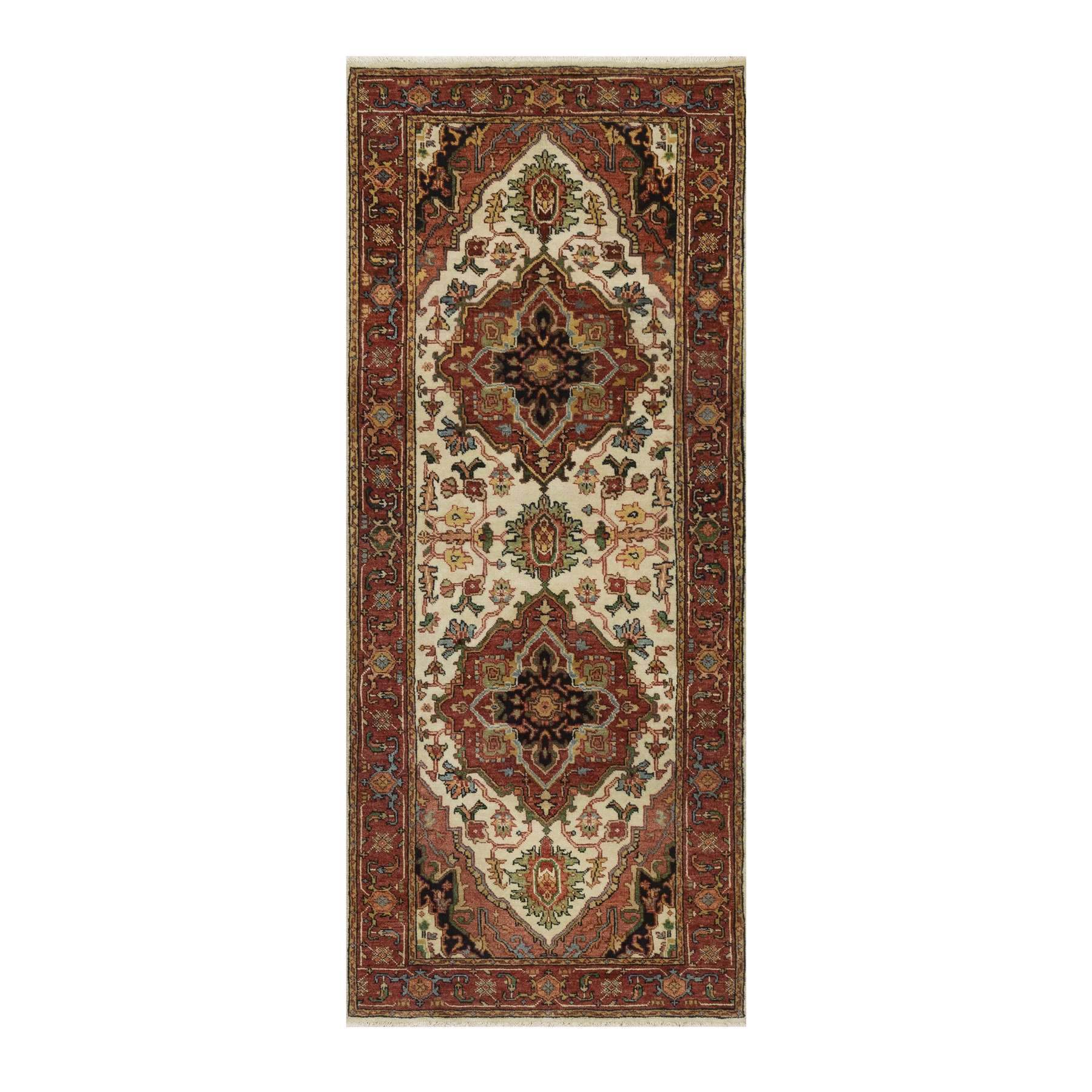 Heriz-Hand-Knotted-Rug-455455