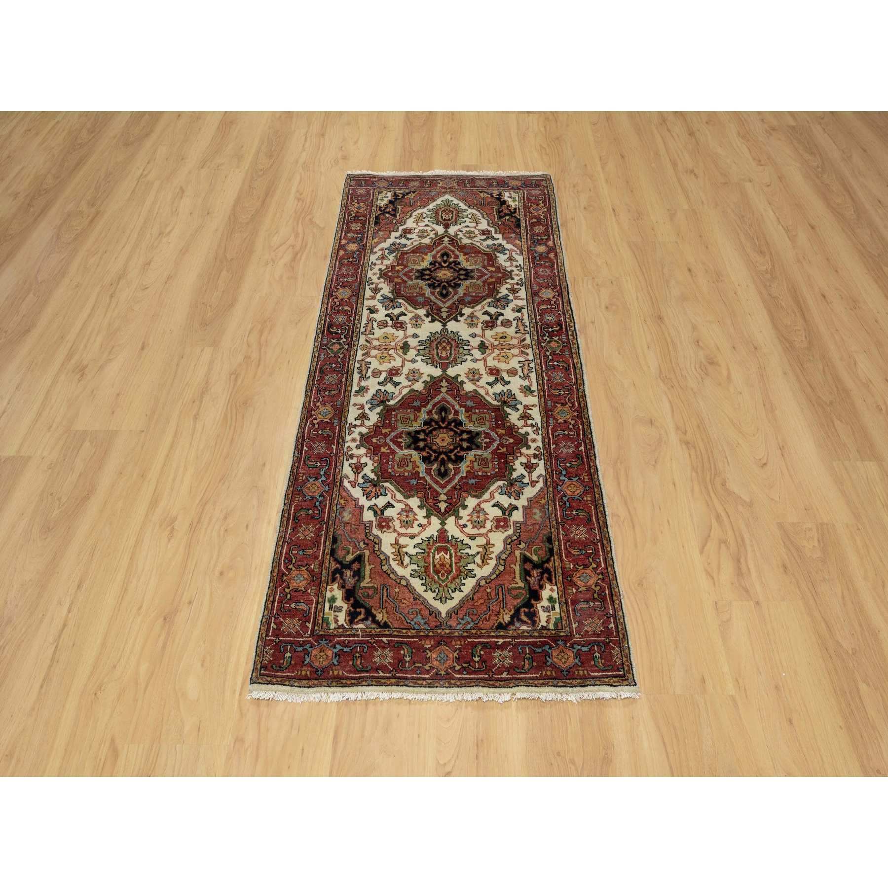 Heriz-Hand-Knotted-Rug-455455