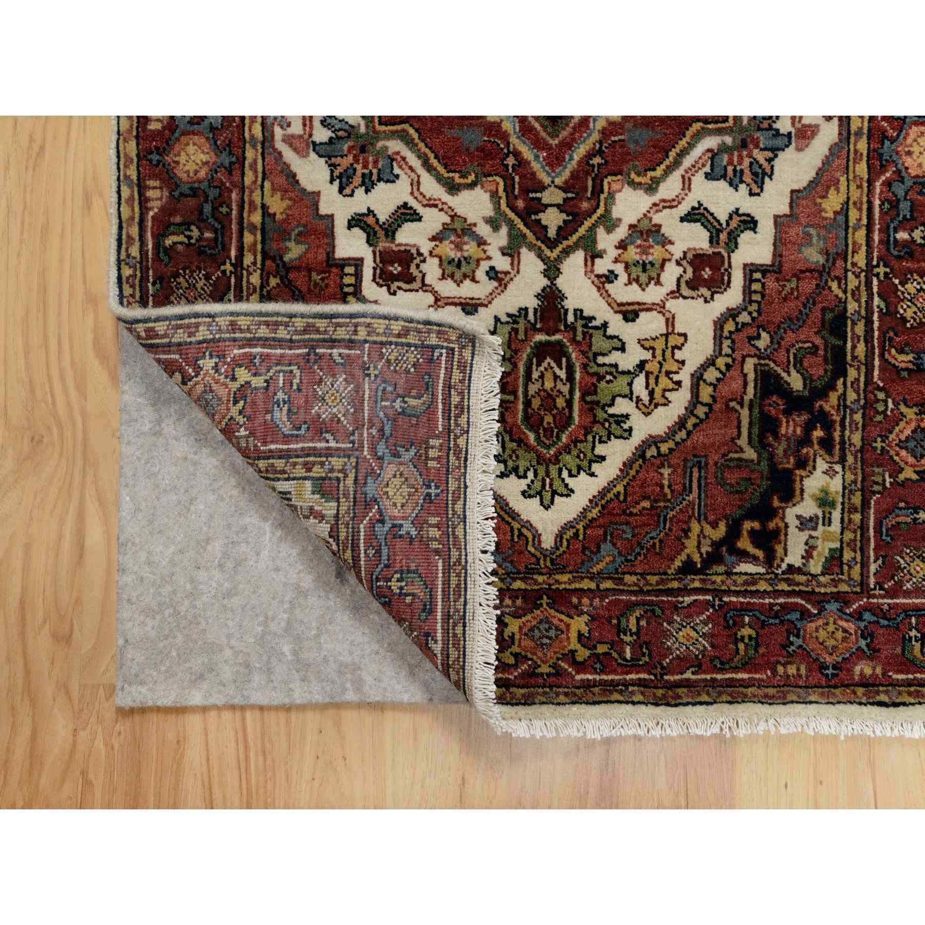 Heriz-Hand-Knotted-Rug-455455