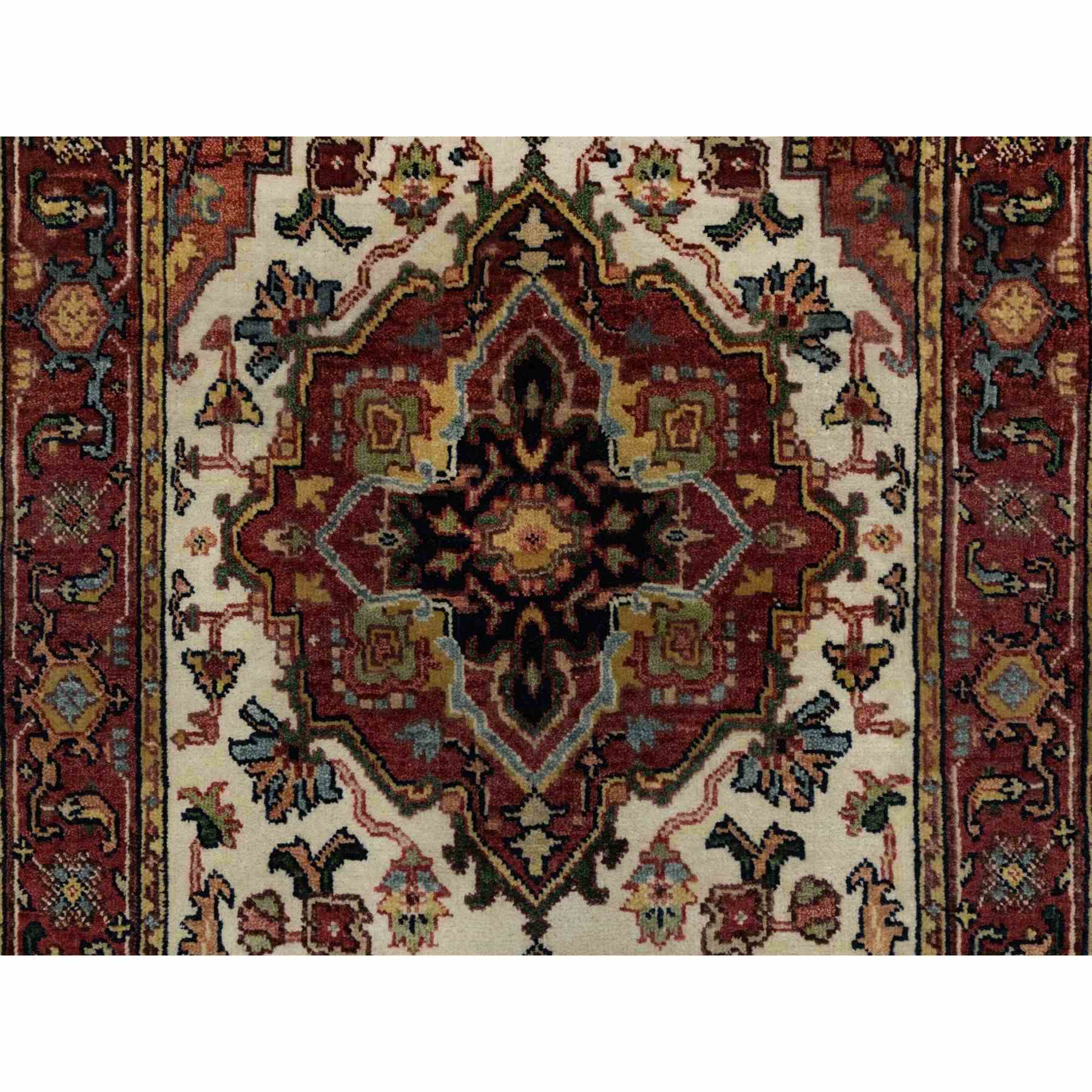 Heriz-Hand-Knotted-Rug-455455