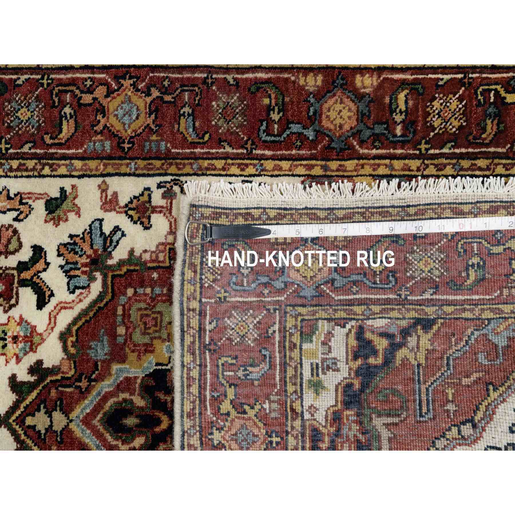 Heriz-Hand-Knotted-Rug-455455