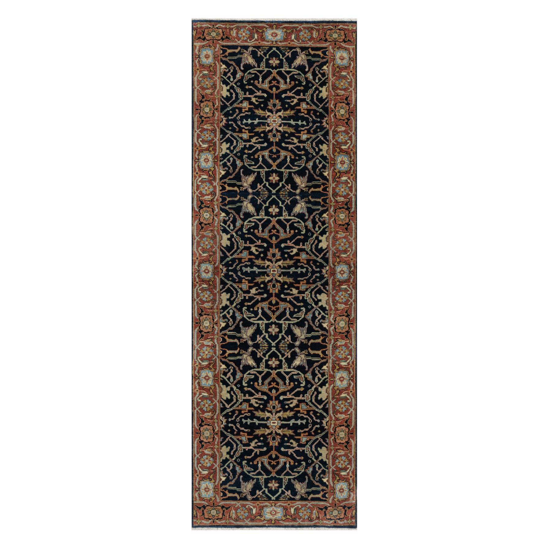 Heriz-Hand-Knotted-Rug-455460