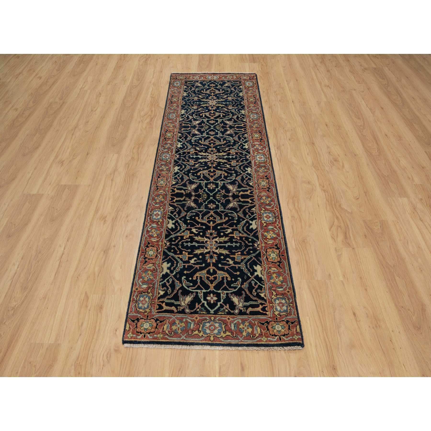 Heriz-Hand-Knotted-Rug-455460