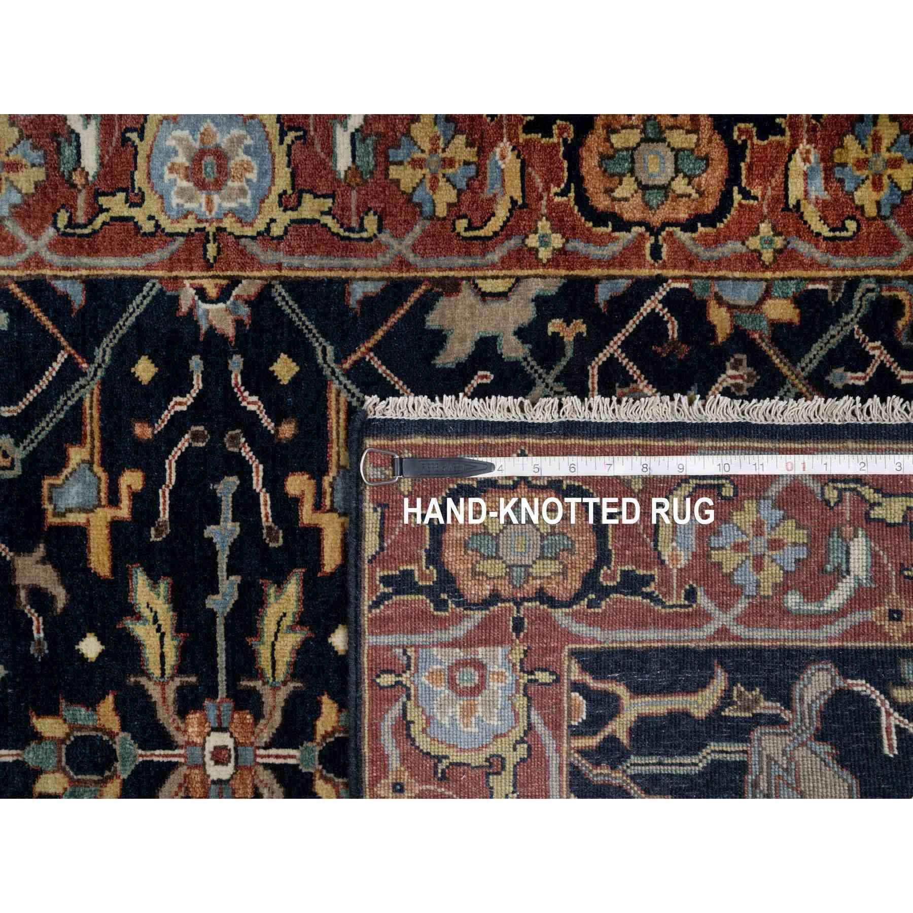 Heriz-Hand-Knotted-Rug-455505