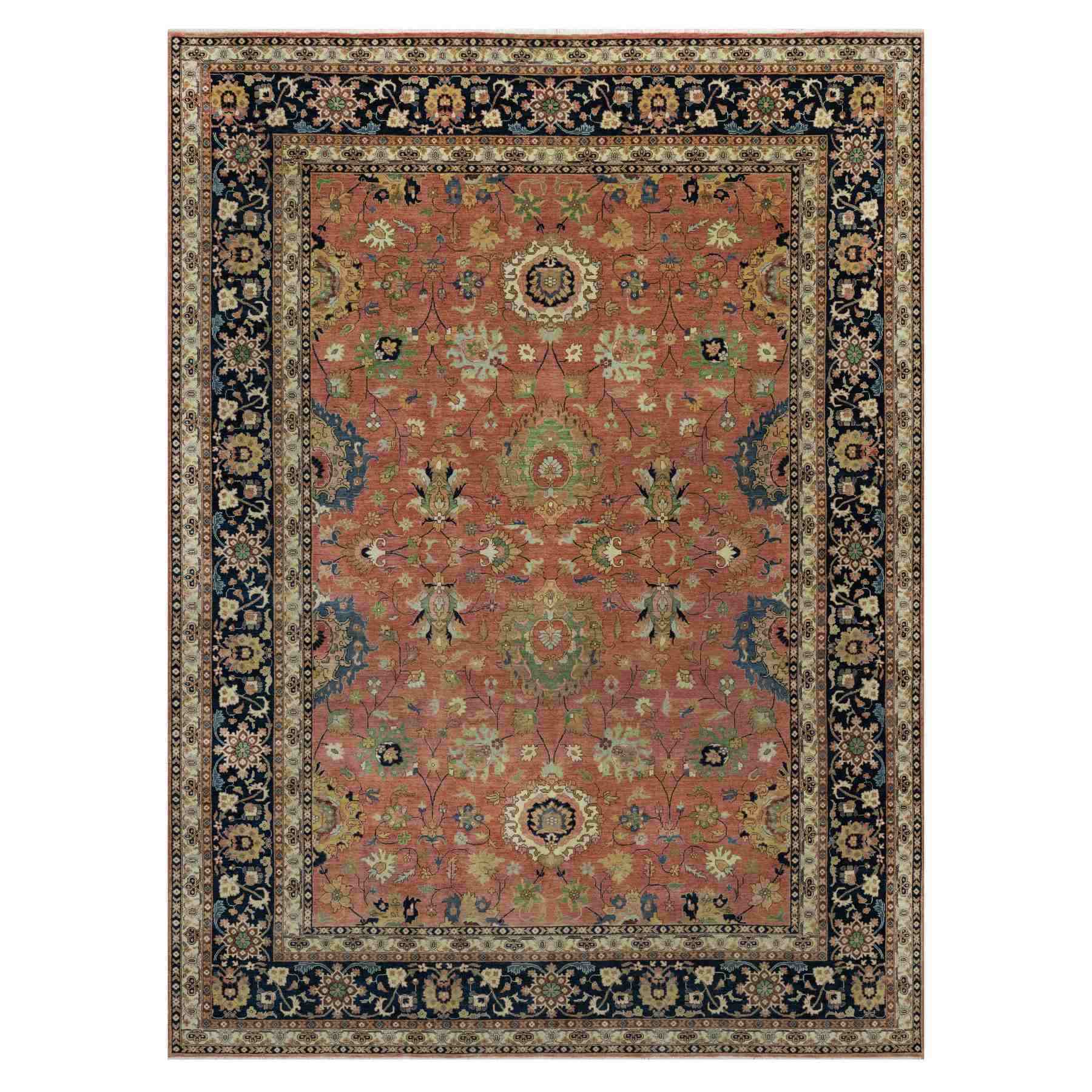 Heriz-Hand-Knotted-Rug-455510