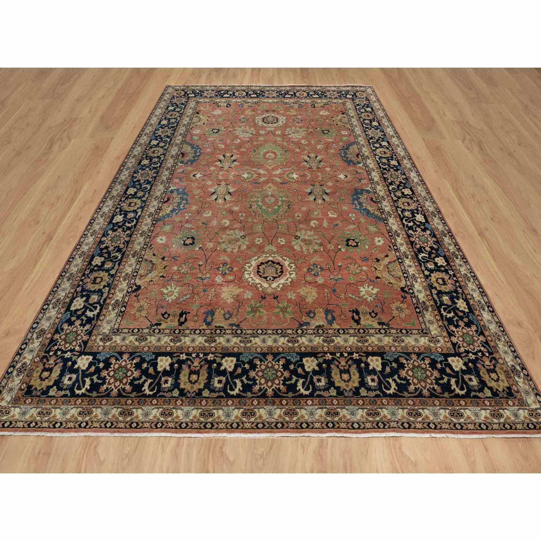 Heriz-Hand-Knotted-Rug-455510