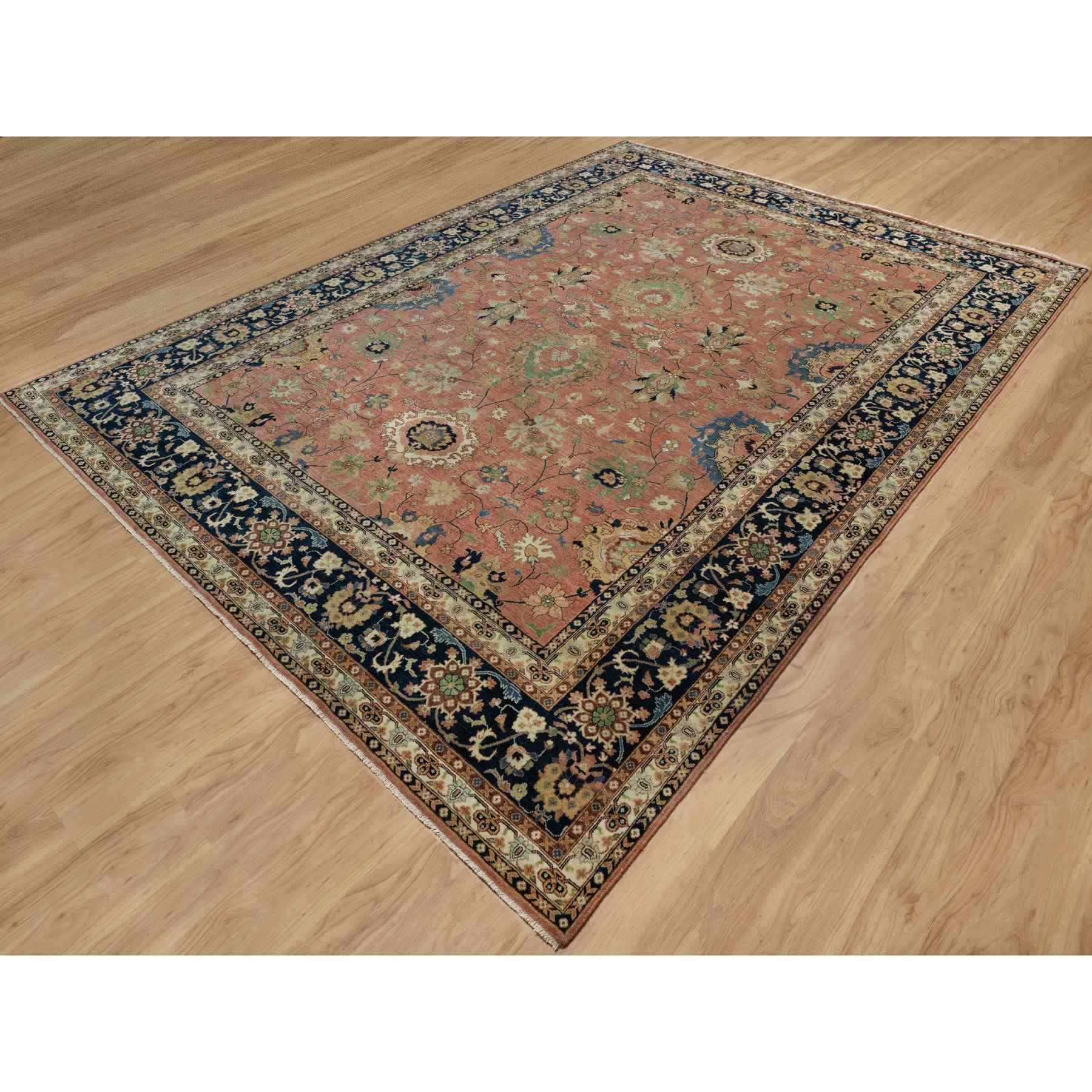 Heriz-Hand-Knotted-Rug-455510