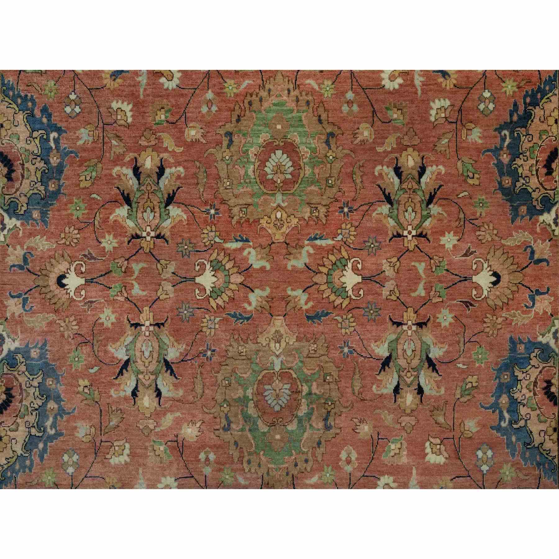 Heriz-Hand-Knotted-Rug-455510