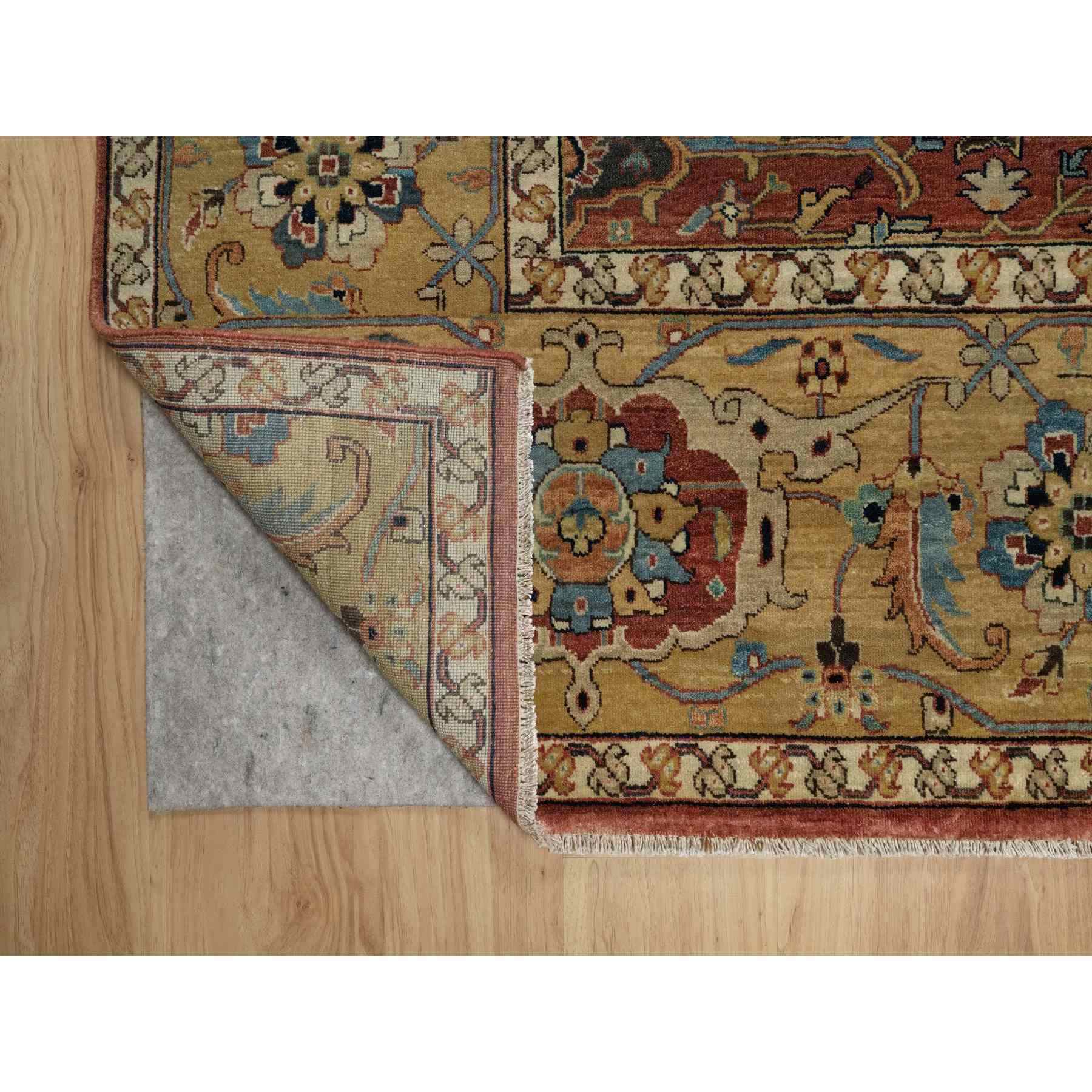 Heriz-Hand-Knotted-Rug-455515