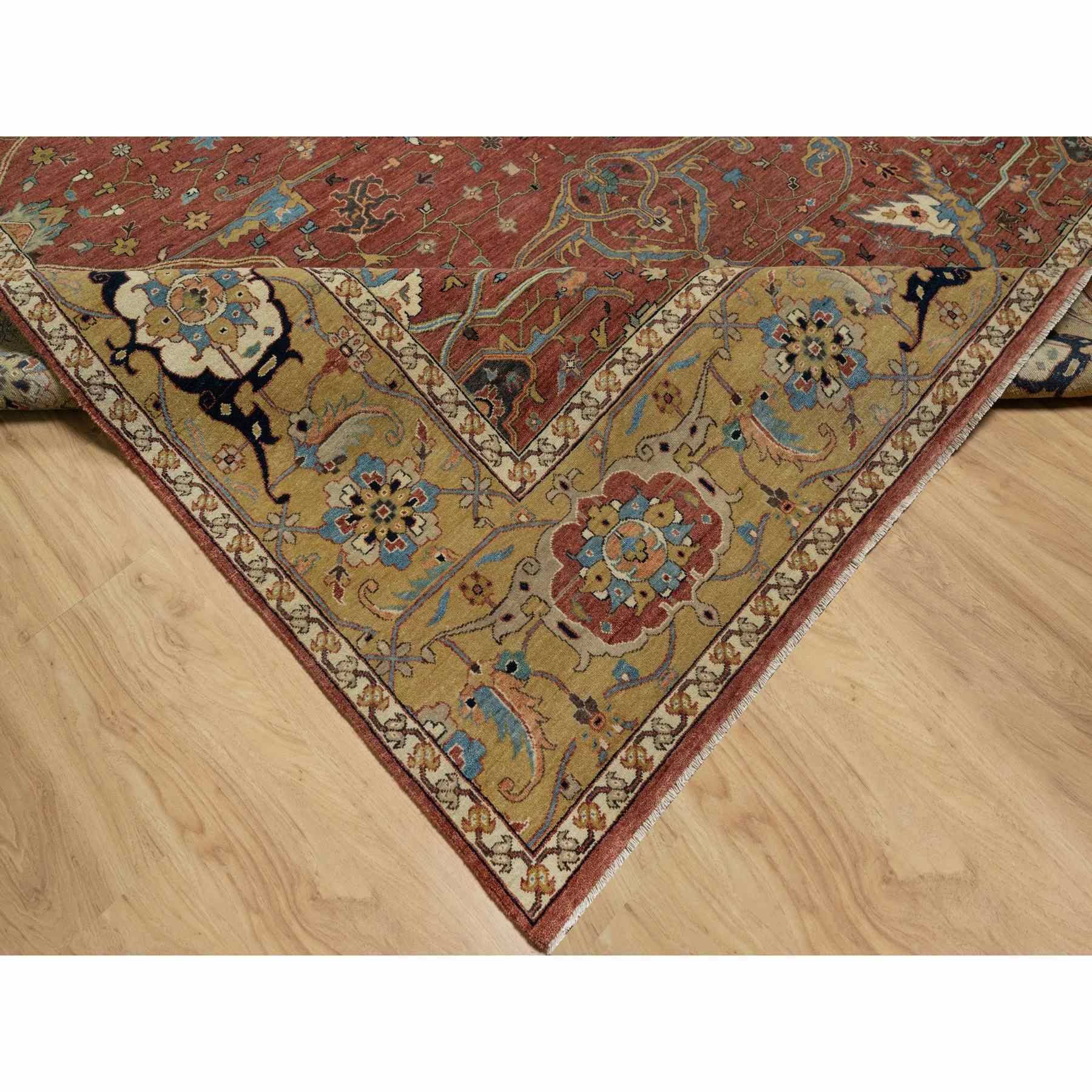 Heriz-Hand-Knotted-Rug-455515