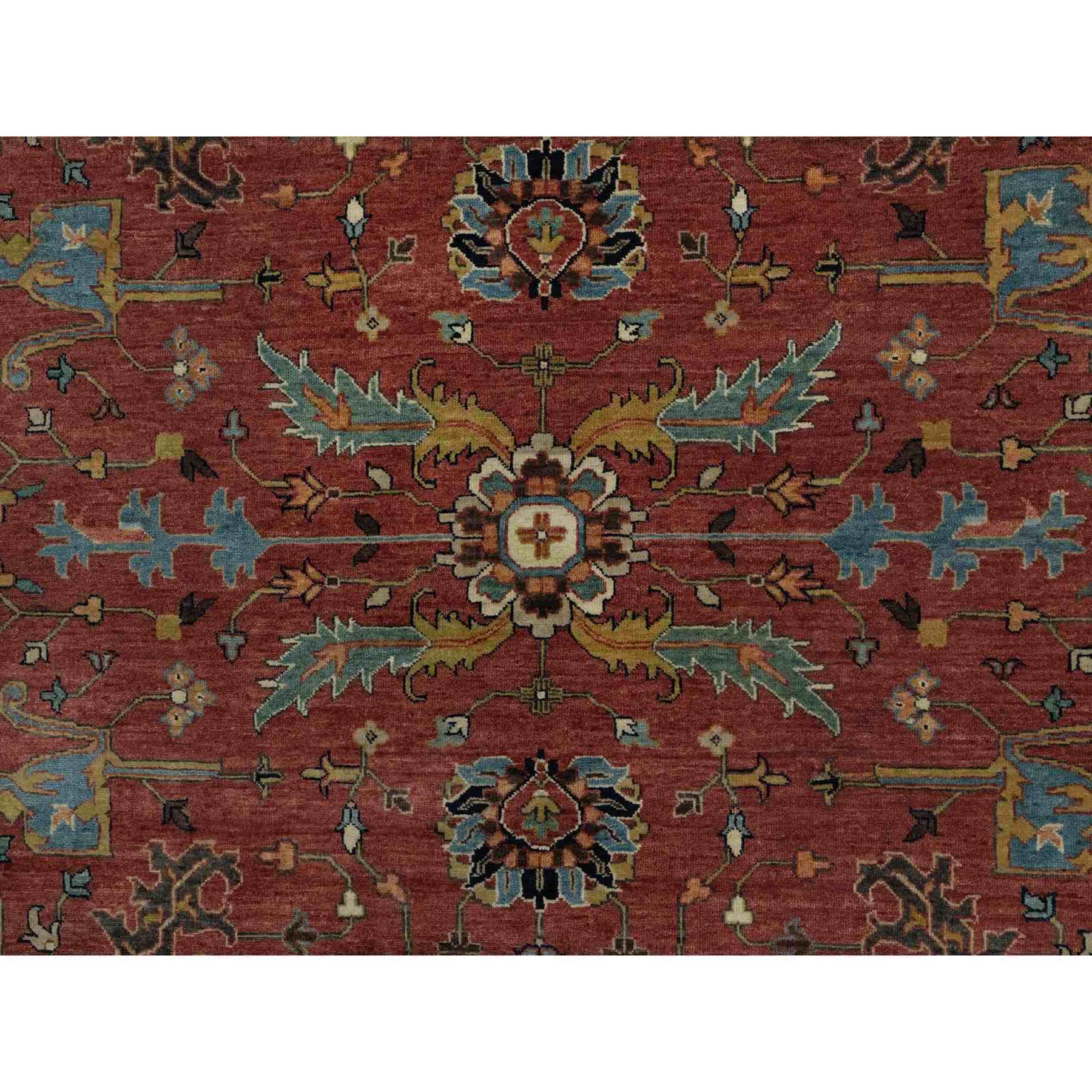 Heriz-Hand-Knotted-Rug-455515