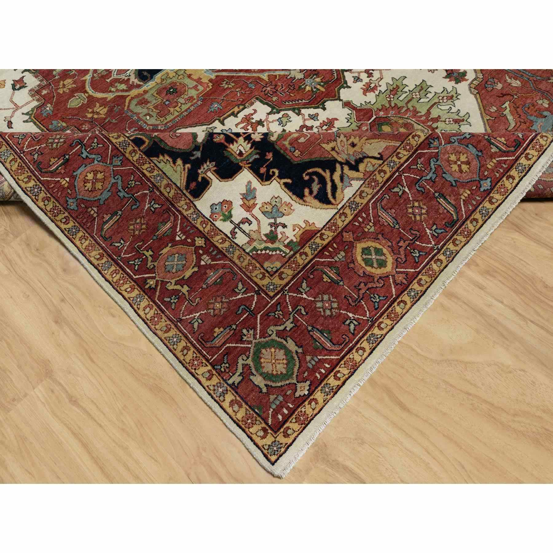 Heriz-Hand-Knotted-Rug-455520