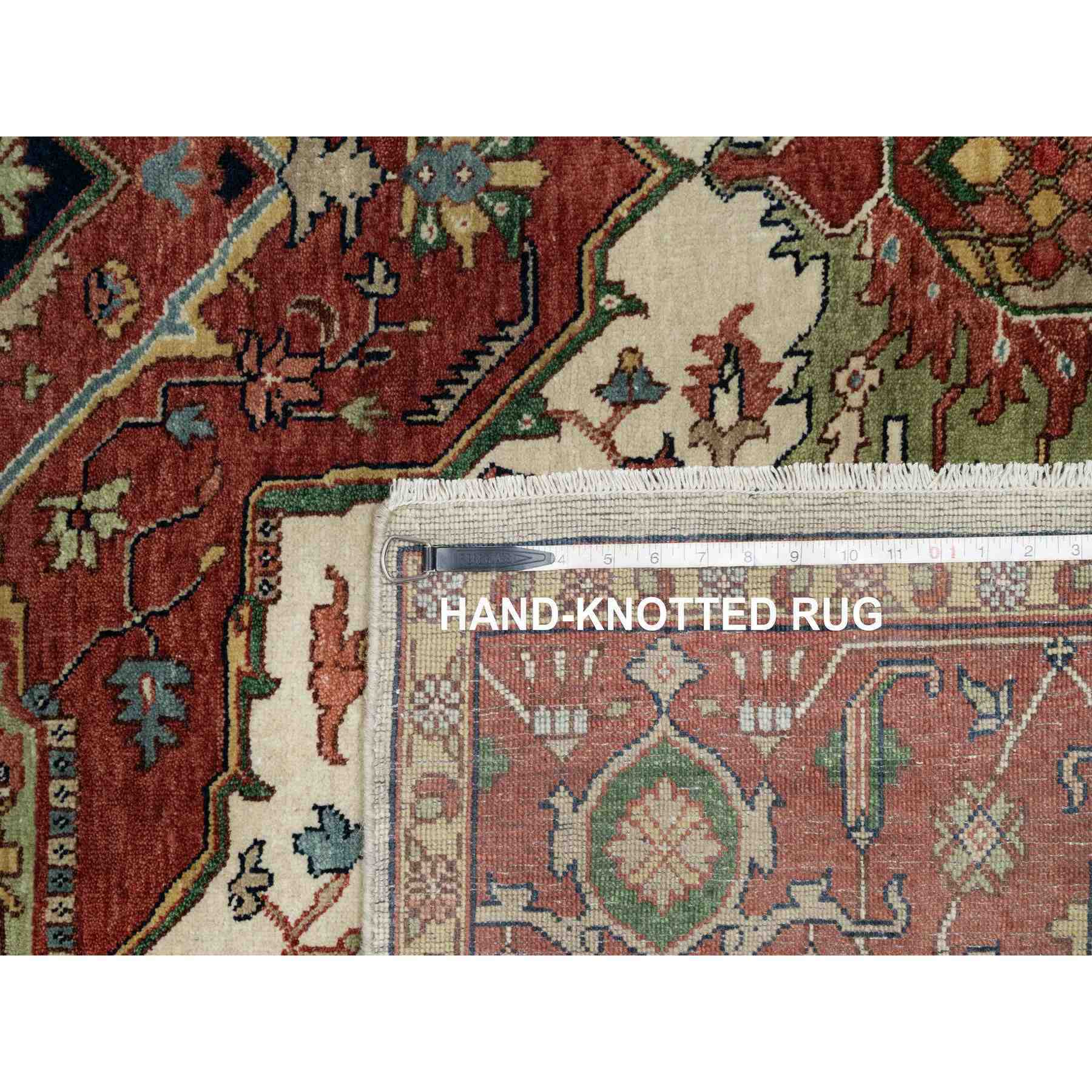 Heriz-Hand-Knotted-Rug-455520