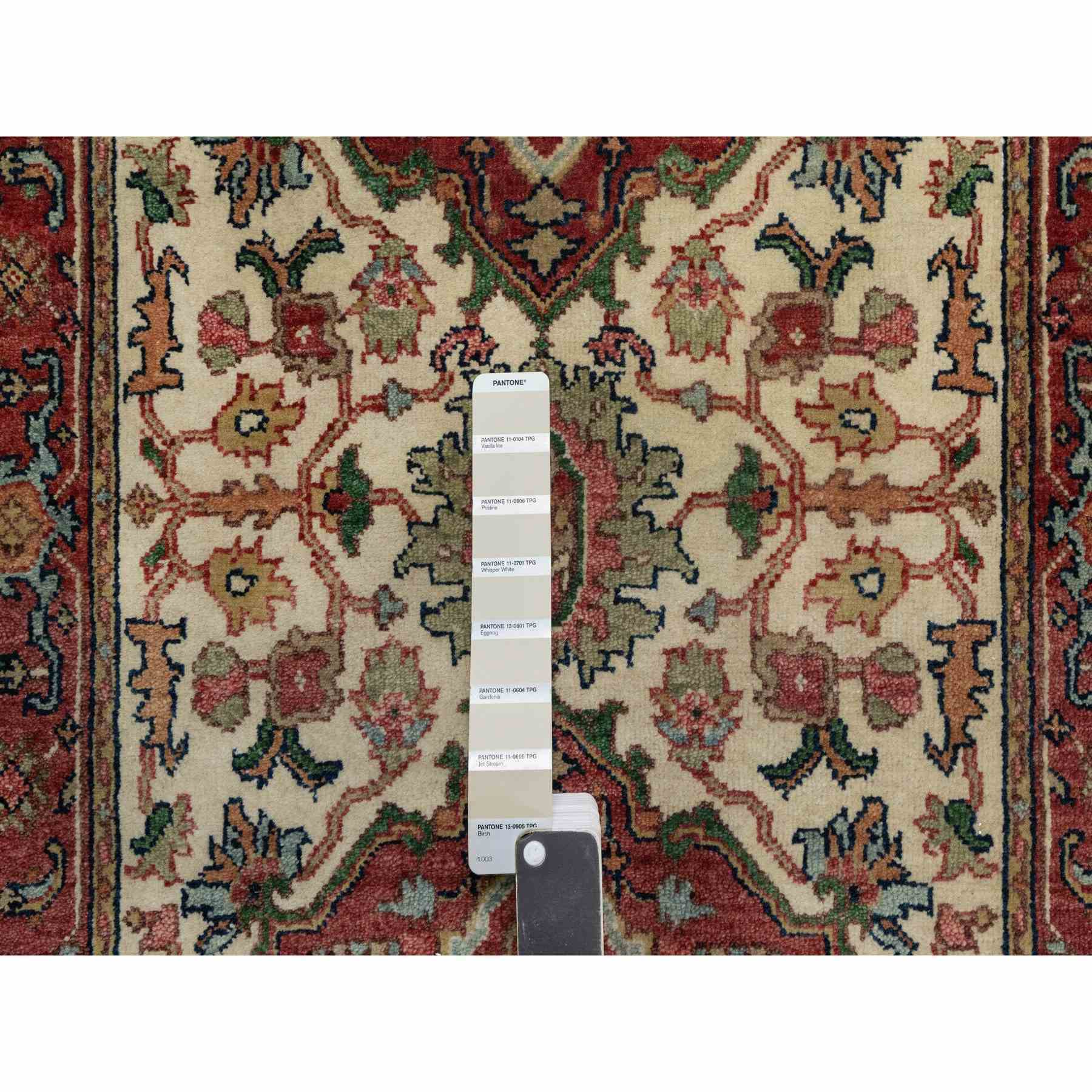 Heriz-Hand-Knotted-Rug-455530